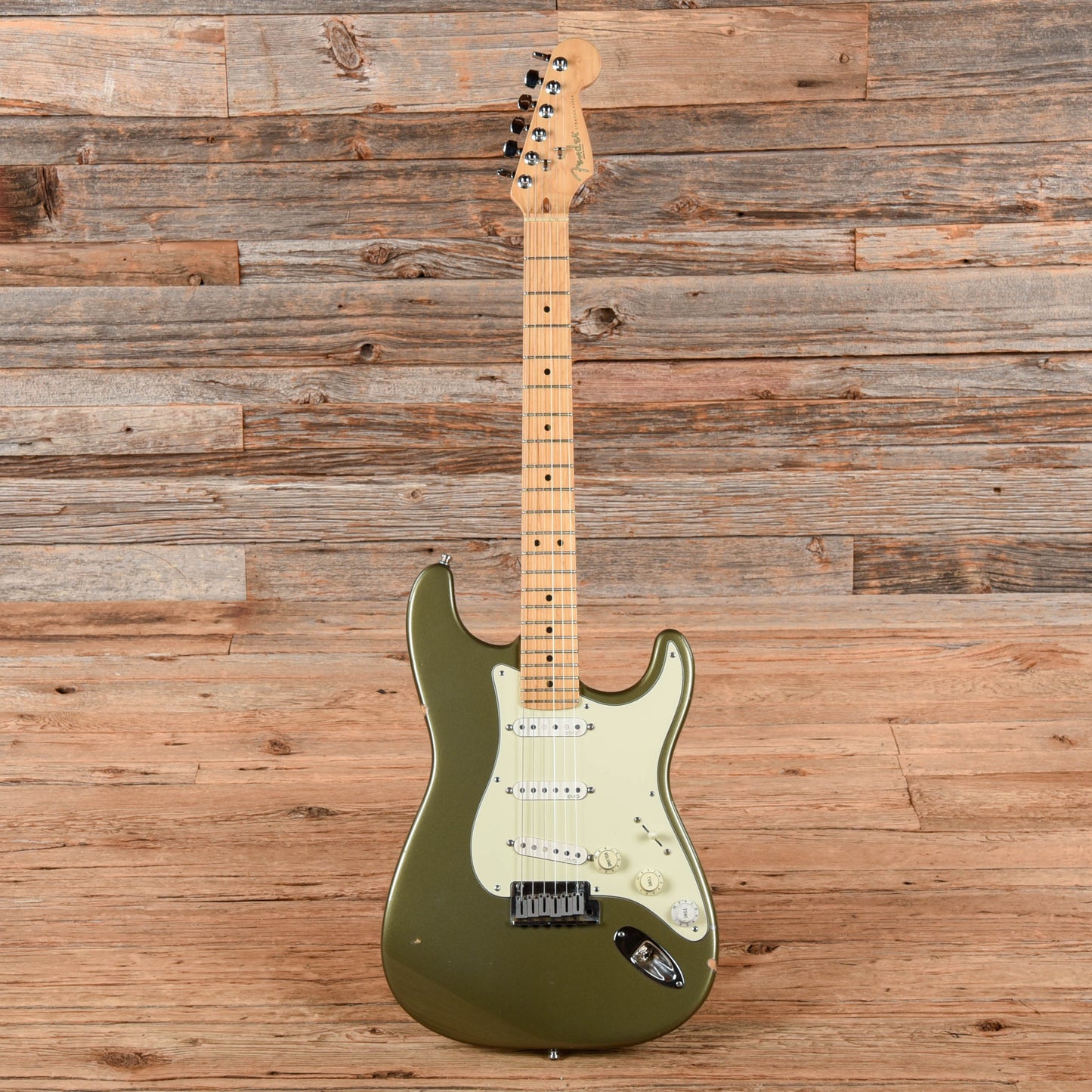 Fender U.S. Lone Star Stratocaster Pewter Green 1996