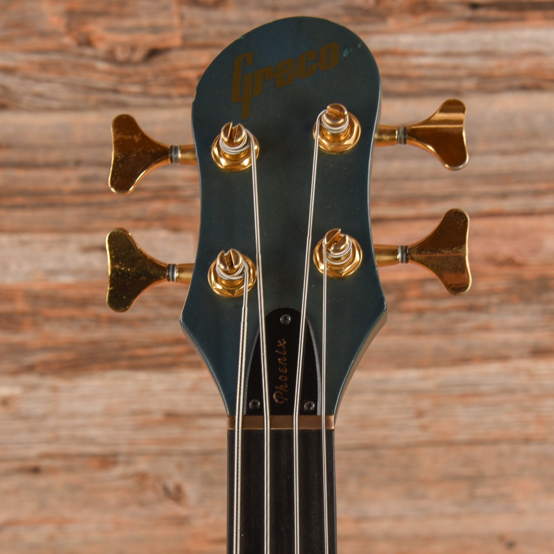 Greco Phoenix Blue Bass Guitars / 4-String