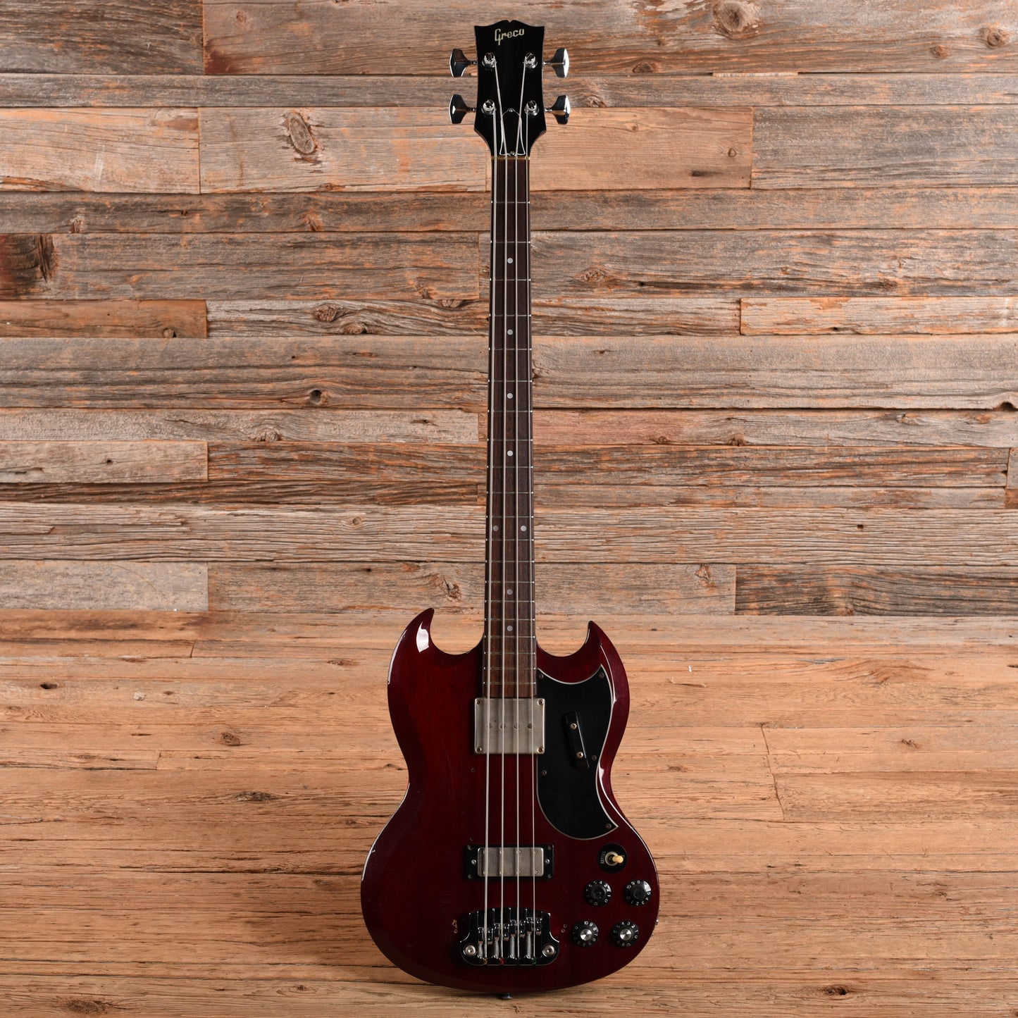 Greco EB-3 Cherry 1970s Bass Guitars
