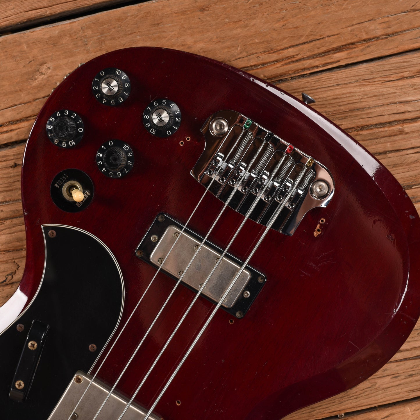 Greco EB-3 Cherry 1970s Bass Guitars