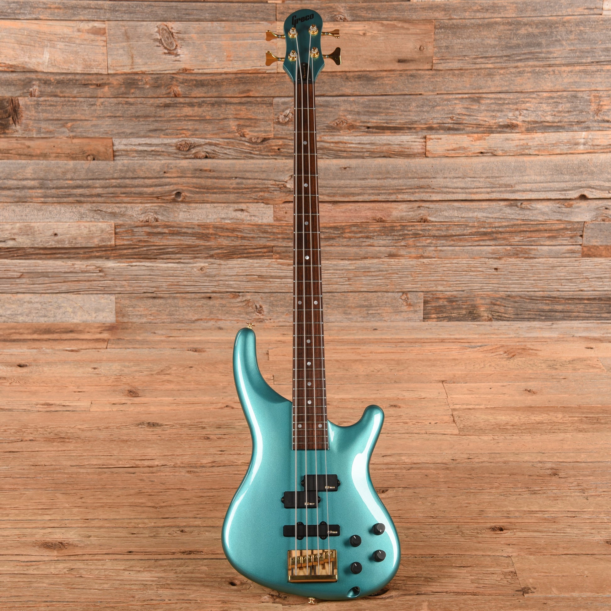 Greco PXB-P2 Phoenix Teal 1990 Bass Guitars