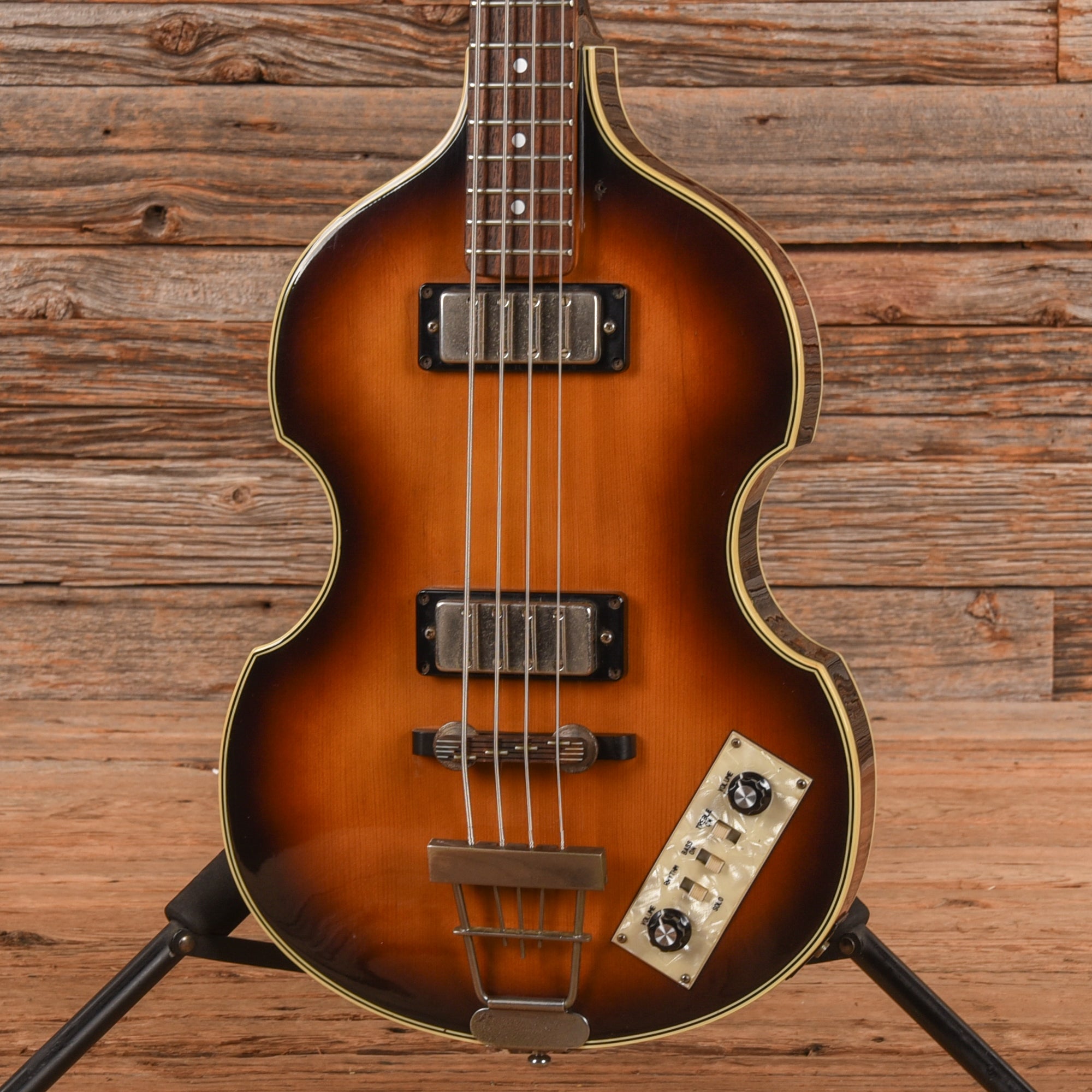 Greco VB-50 Violin Bass Sunburst 1985 Bass Guitars