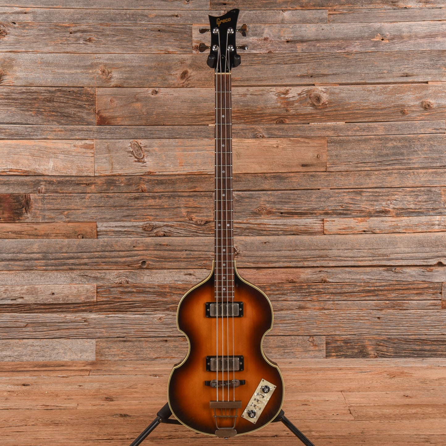 Greco VB-50 Violin Bass Sunburst 1985 Bass Guitars