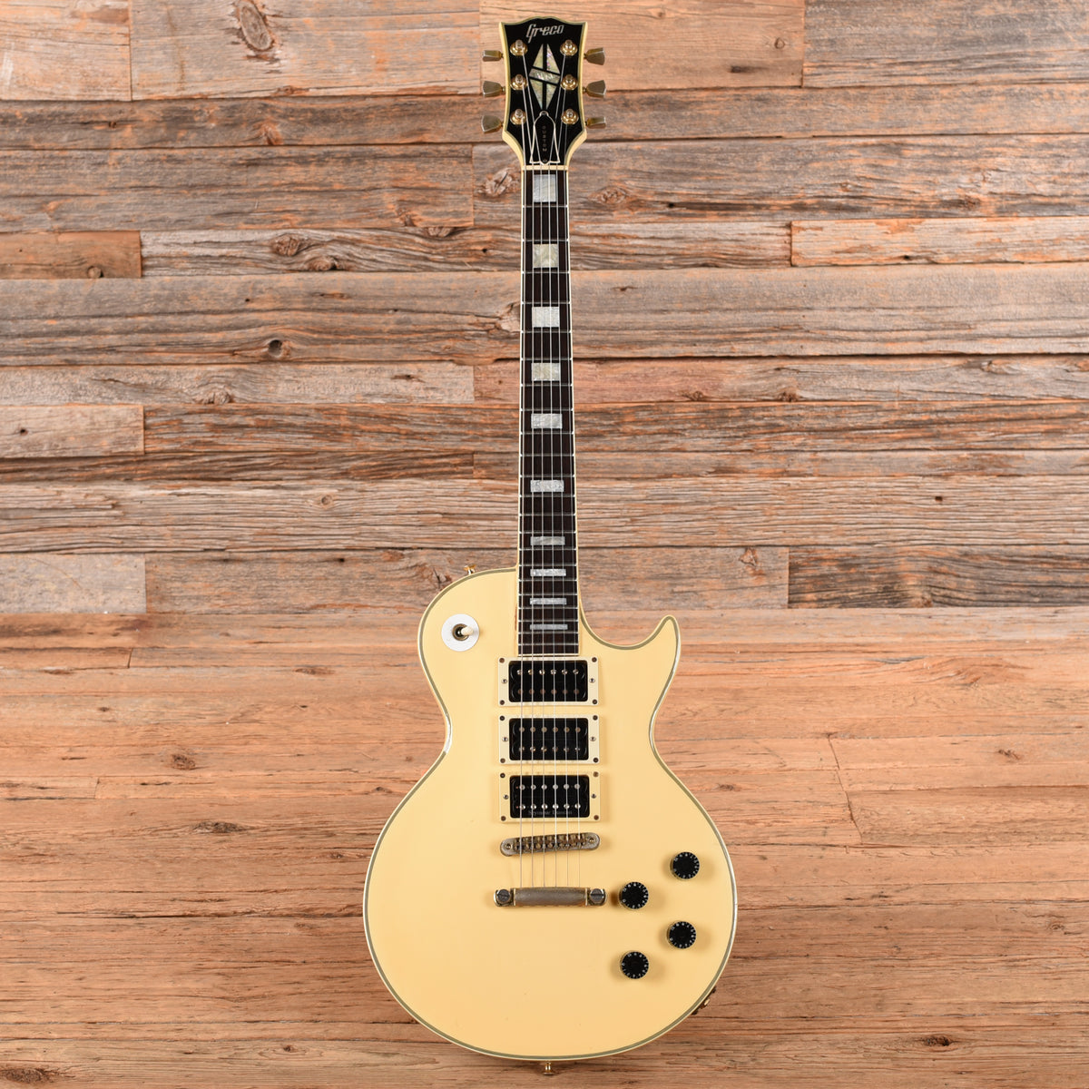 Greco EG-800 3-Pickup Custom White 1978 Electric Guitars