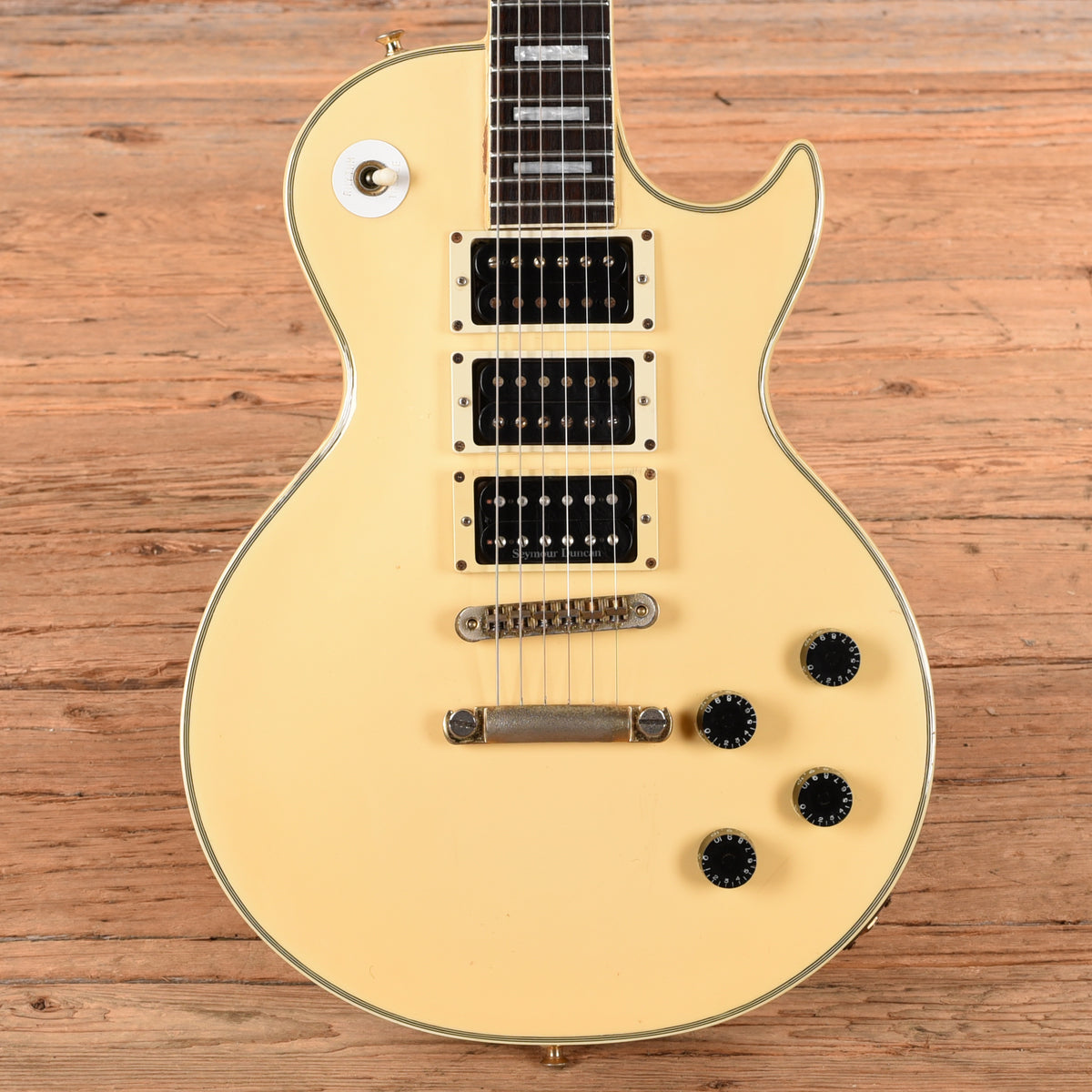 Greco EG-800 3-Pickup Custom White 1978 Electric Guitars