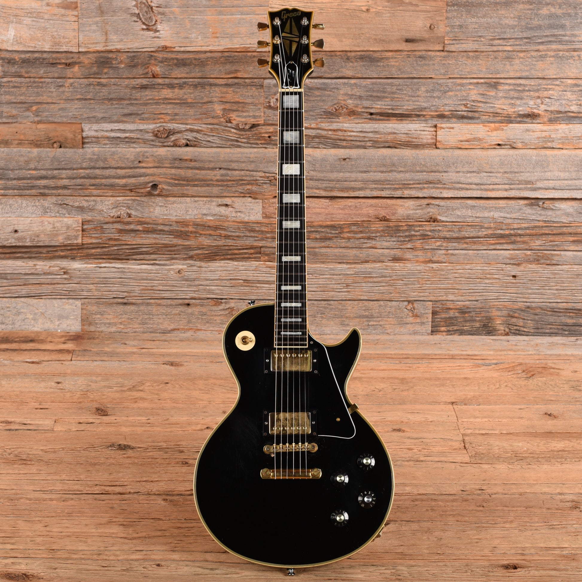 Greco EG Custom Black Electric Guitars