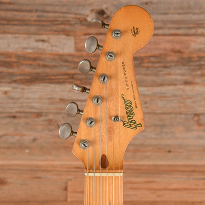 Greco Super Power S-Style Sunburst Electric Guitars