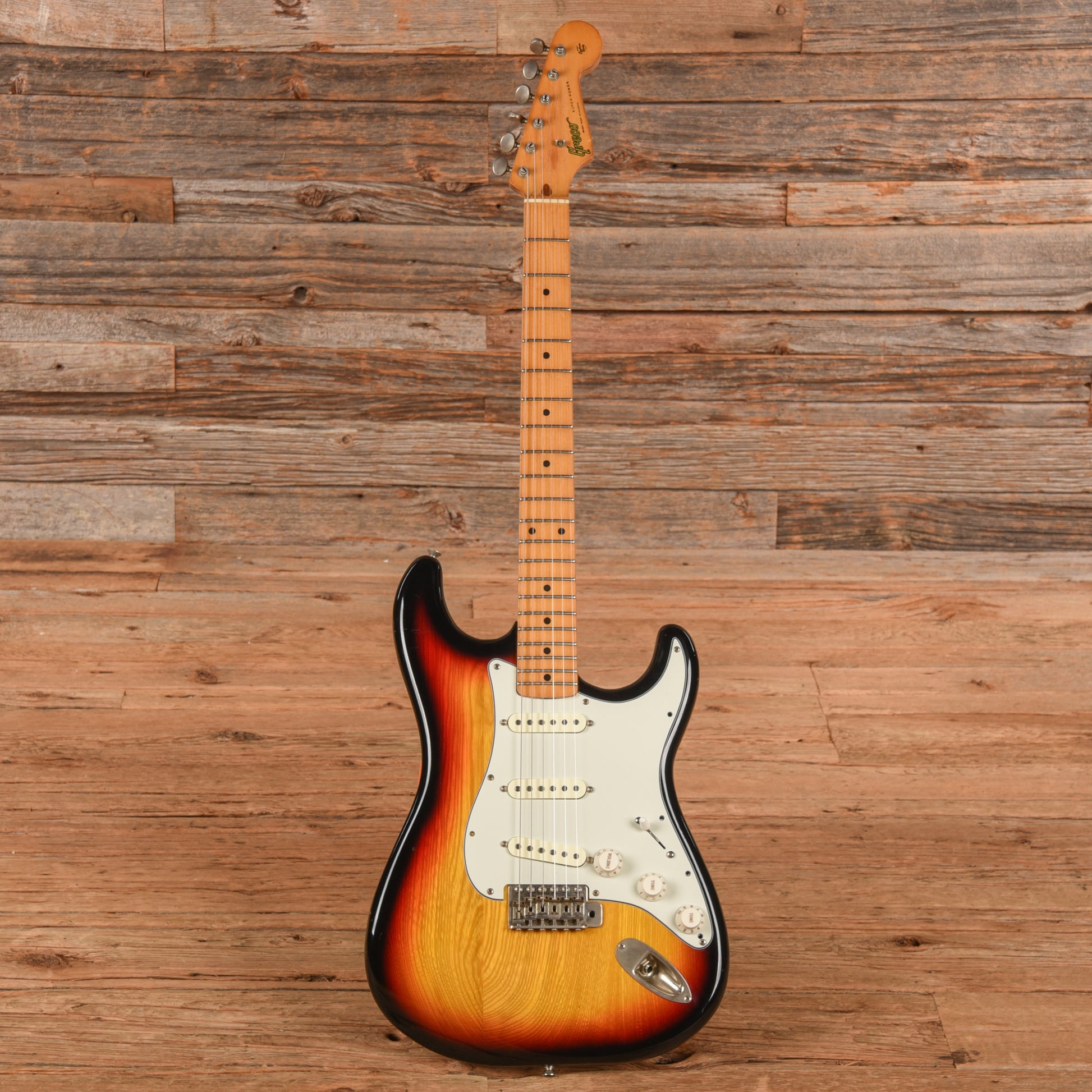 Greco Super Power S-Style Sunburst Electric Guitars