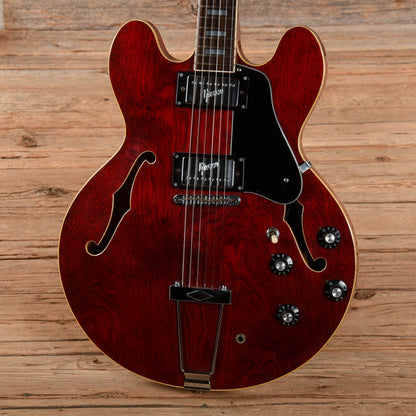 Greco SA-550 Cherry 1970s Electric Guitars / Semi-Hollow