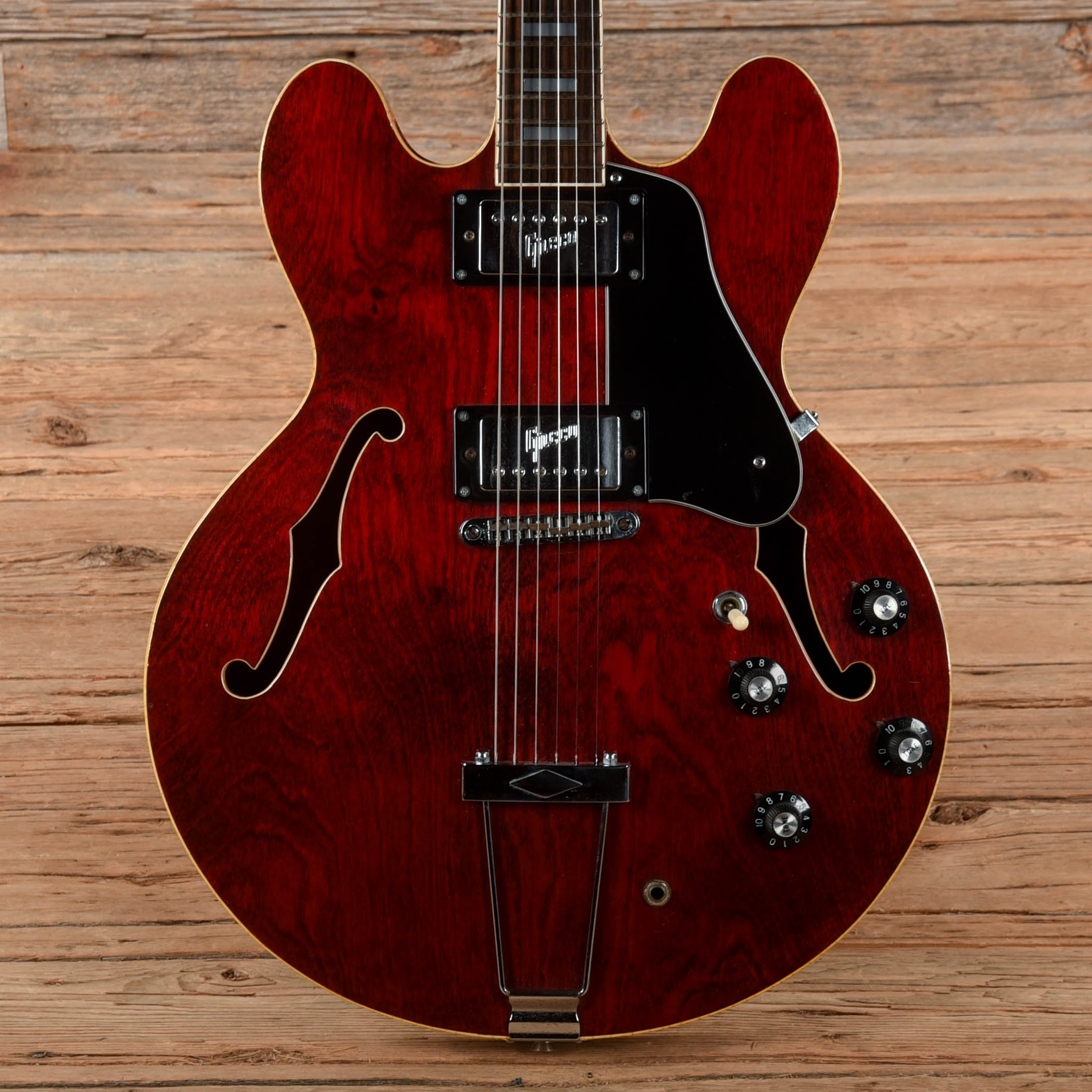 Greco SA-550 Cherry 1970s Electric Guitars / Semi-Hollow