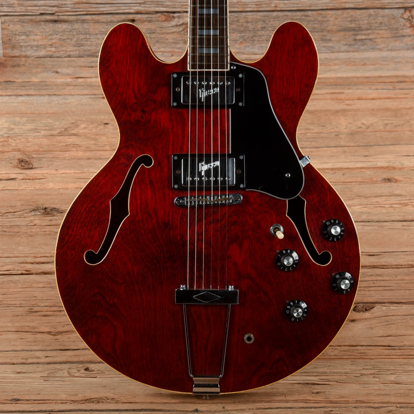 Greco SA-550 Cherry 1970s Electric Guitars / Semi-Hollow