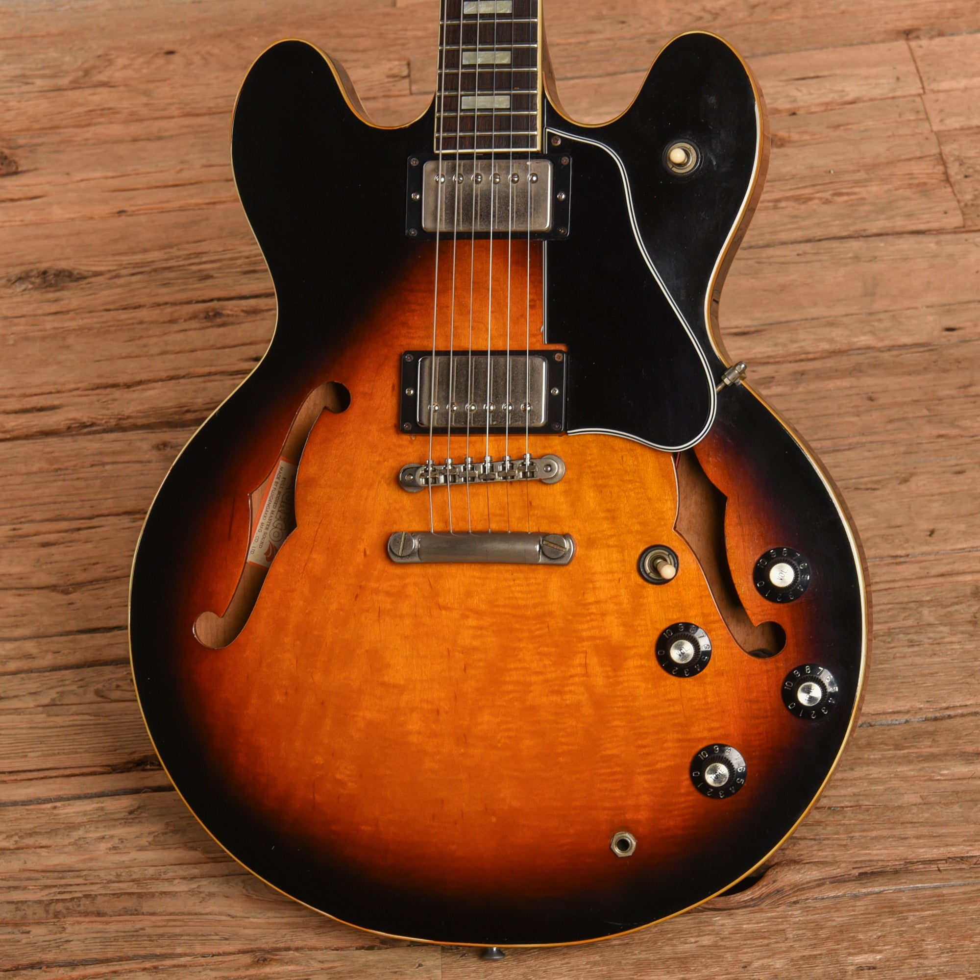 Greco SA-700 Sunburst 1970s Electric Guitars / Semi-Hollow