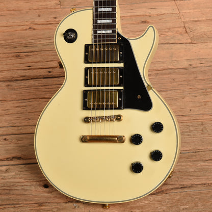 Greco 3-Pickup Custom White 1980s Electric Guitars / Solid Body