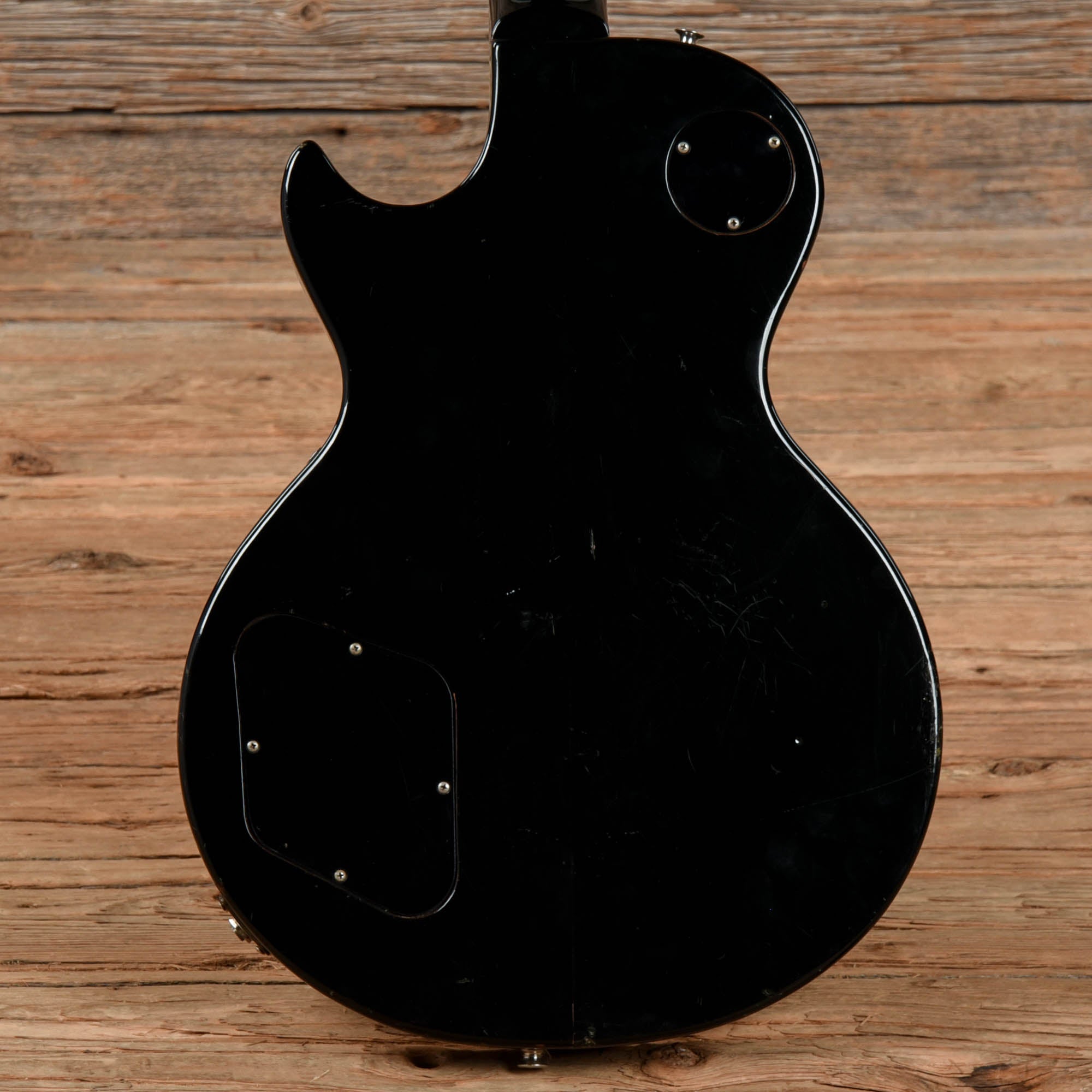 Greco 3-Pickup Singlecut Standard Black 1970s Electric Guitars / Solid Body