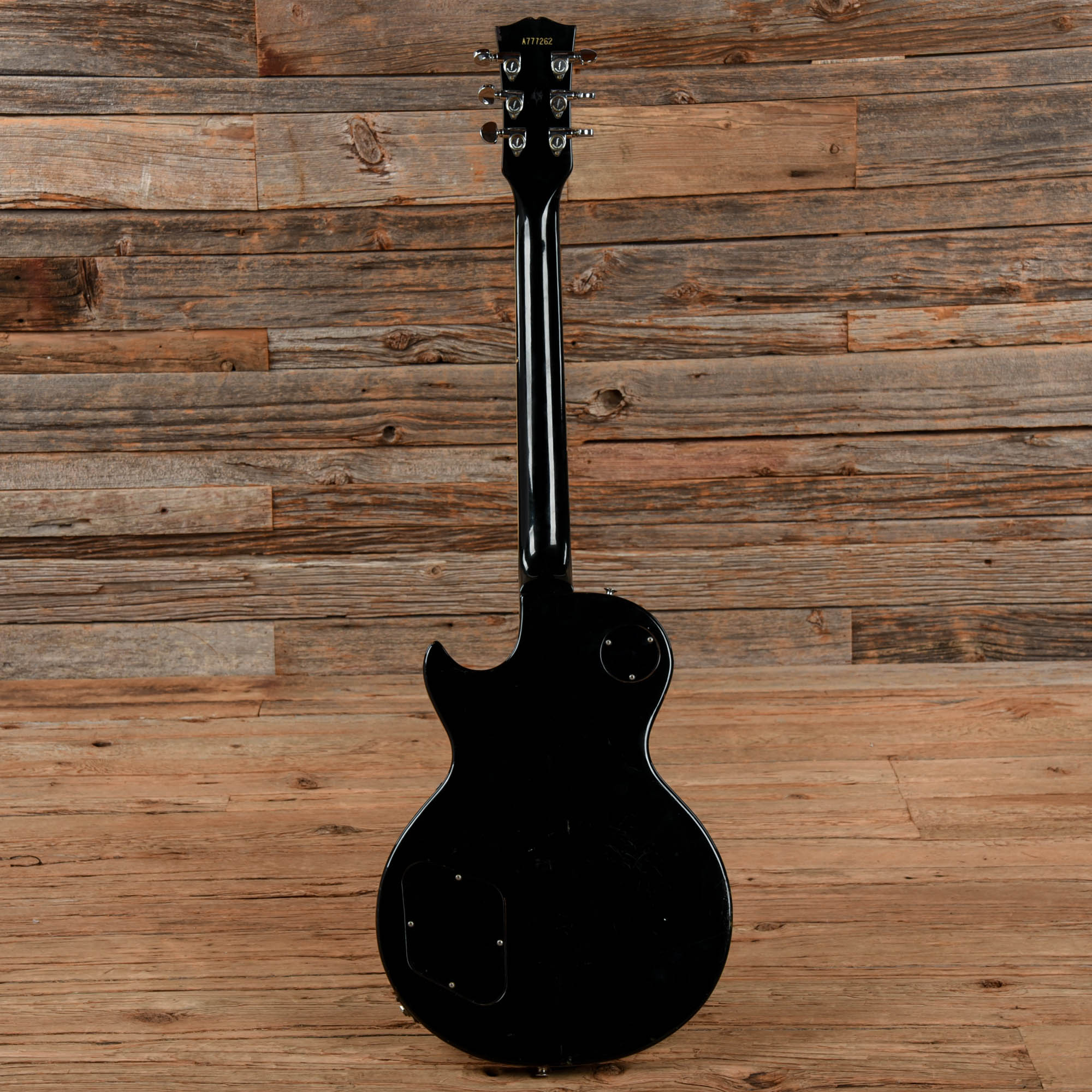 Greco 3-Pickup Singlecut Standard Black 1970s Electric Guitars / Solid Body