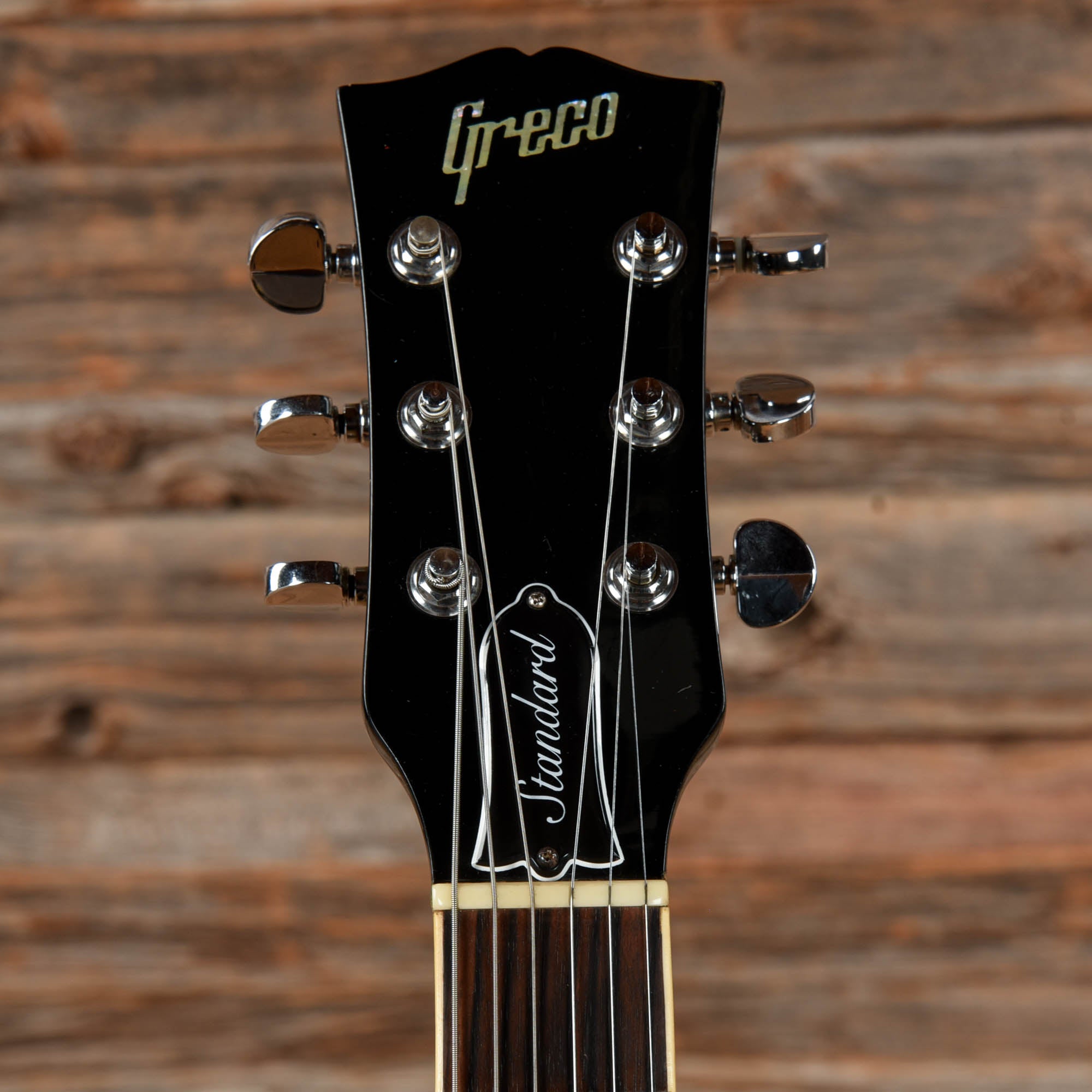 Greco 3-Pickup Singlecut Standard Black 1970s Electric Guitars / Solid Body