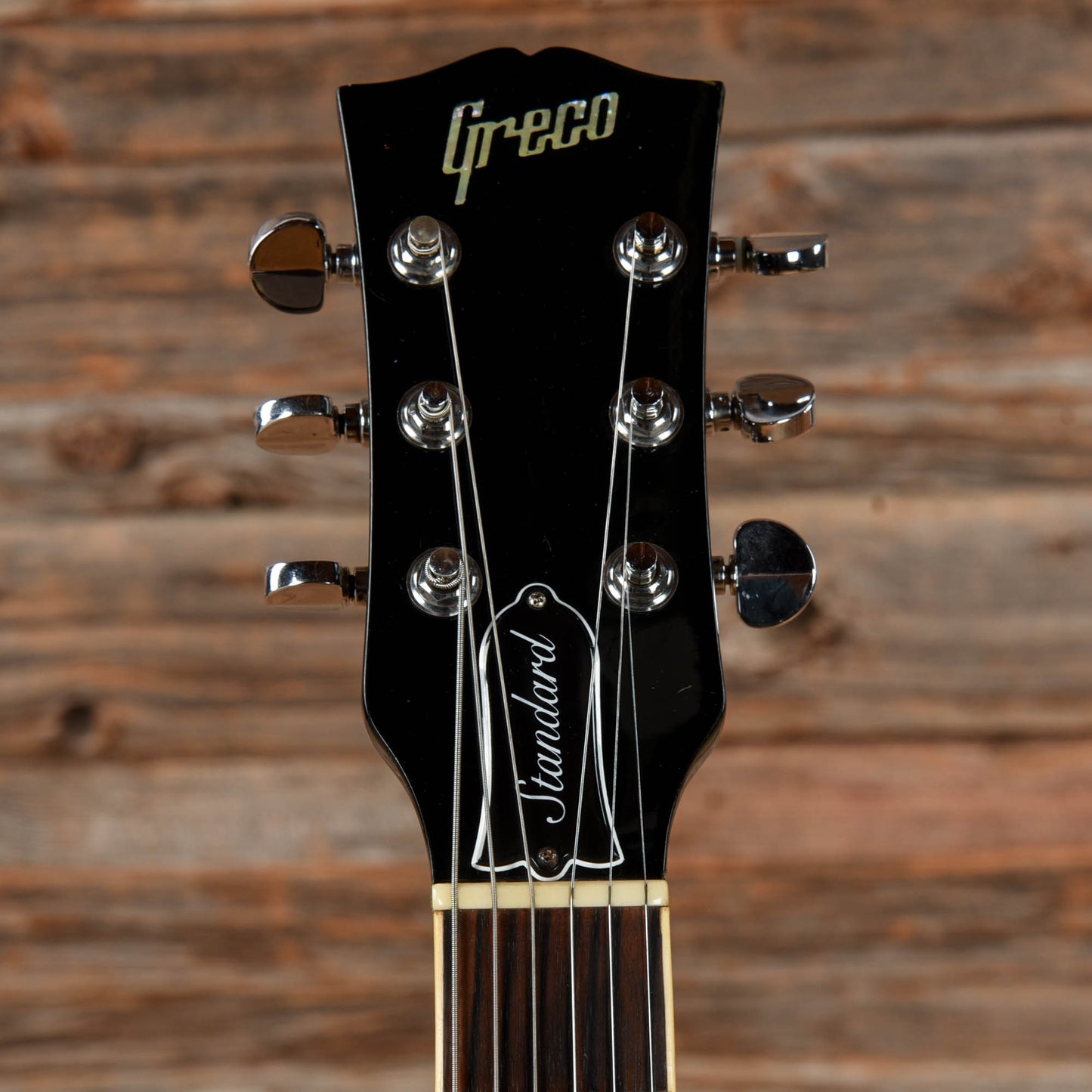 Greco 3-Pickup Singlecut Standard Black 1970s Electric Guitars / Solid Body
