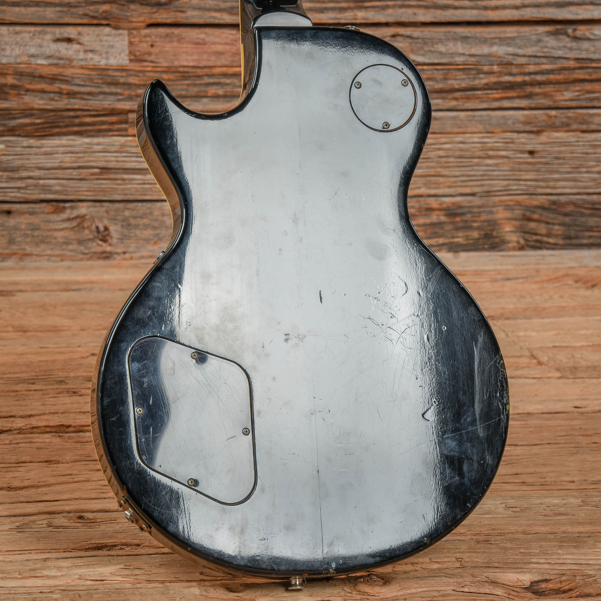 Greco 3-Pickup Singlecut Standard Black 1970s Electric Guitars / Solid Body