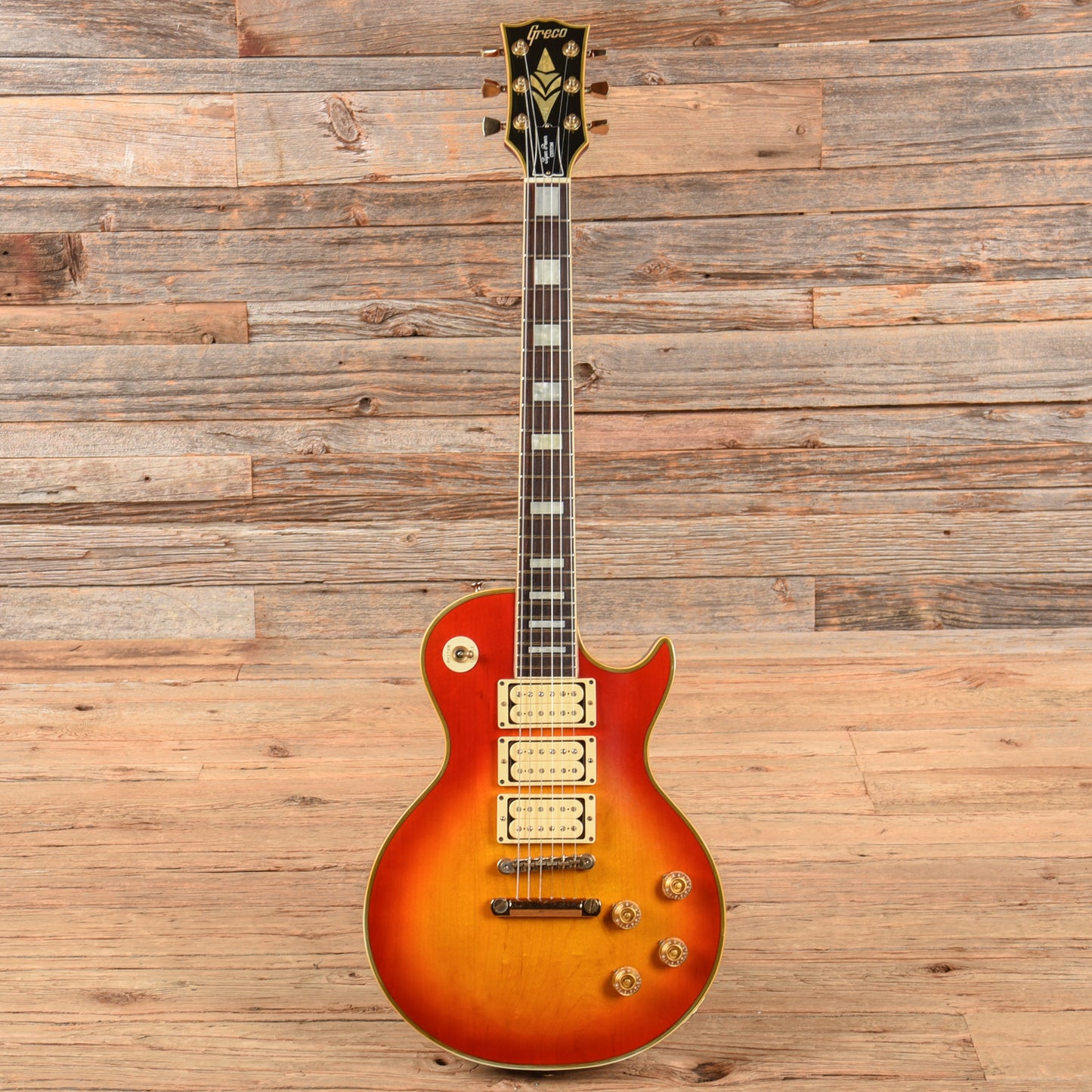 Greco EG-600 Cherry Sunburst 1981 Electric Guitars / Solid Body