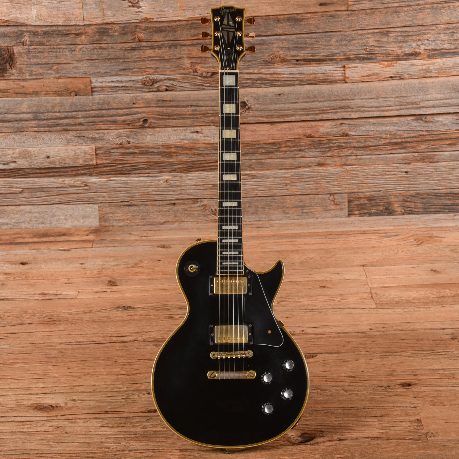 Greco EG Singlecut Black 1992 Electric Guitars / Solid Body
