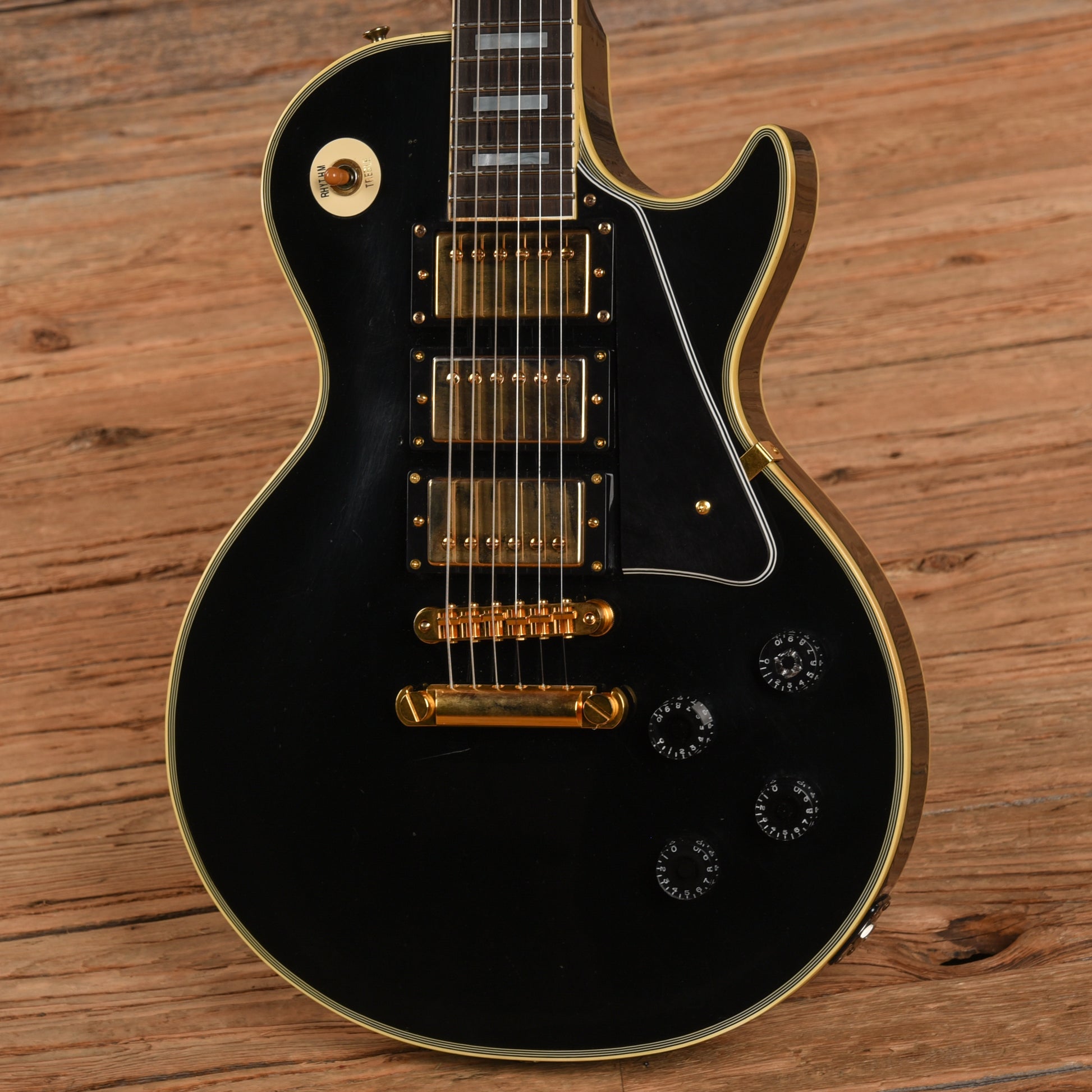 Greco EG600 3-Pickup Ebony 1980s Electric Guitars / Solid Body