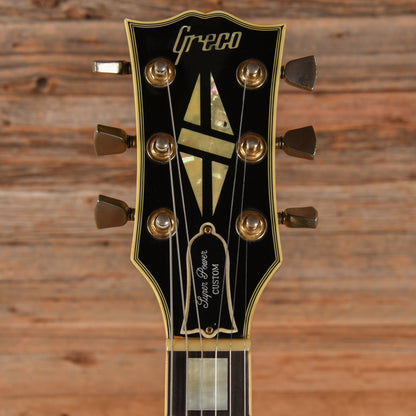 Greco EG600 3-Pickup Ebony 1980s Electric Guitars / Solid Body