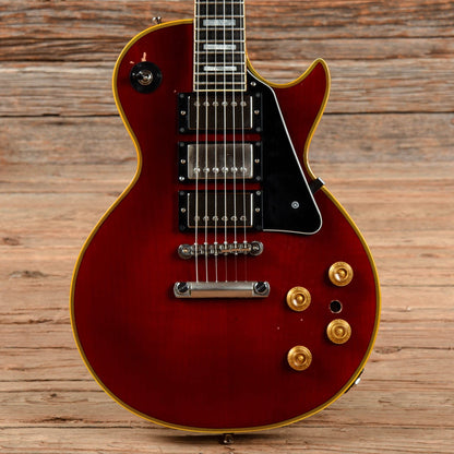 Greco EGC 3-Pickup Wine Red 1980s Electric Guitars / Solid Body