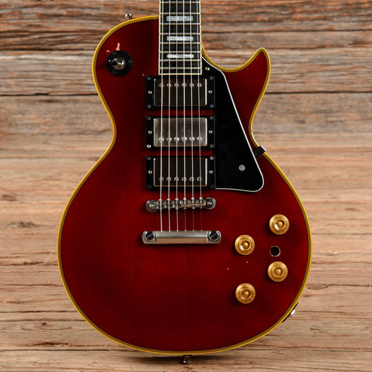 Greco EGC 3-Pickup Wine Red 1980s Electric Guitars / Solid Body