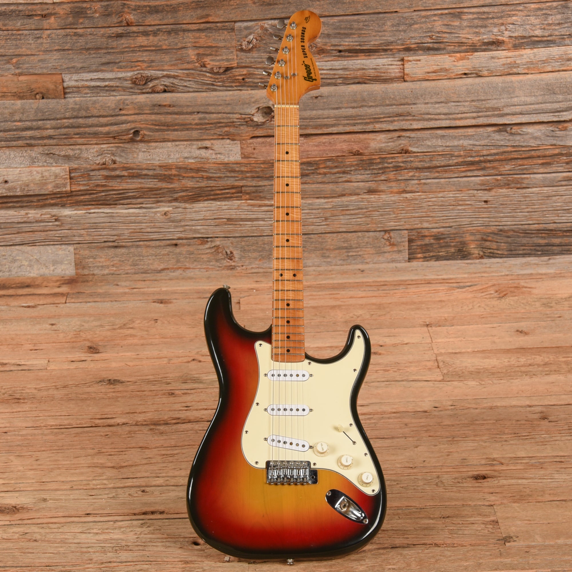 Greco Super Sounds Brazen Picker Sunburst 1977 – Chicago Music
