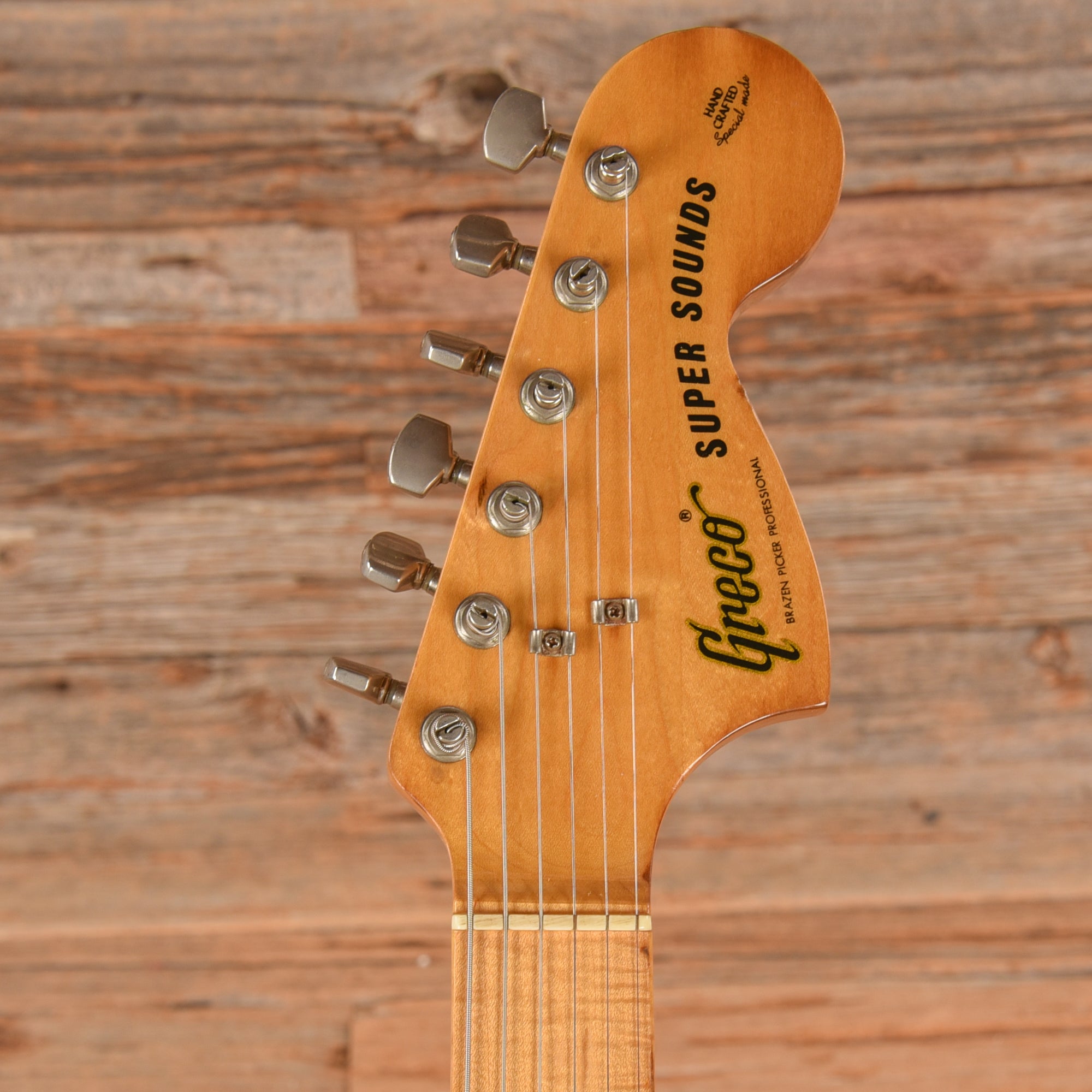 ジャンク品 greco brazen picker professional Greco Super Sounds Brazen Picker Sunburst 1977 – Chicago Music