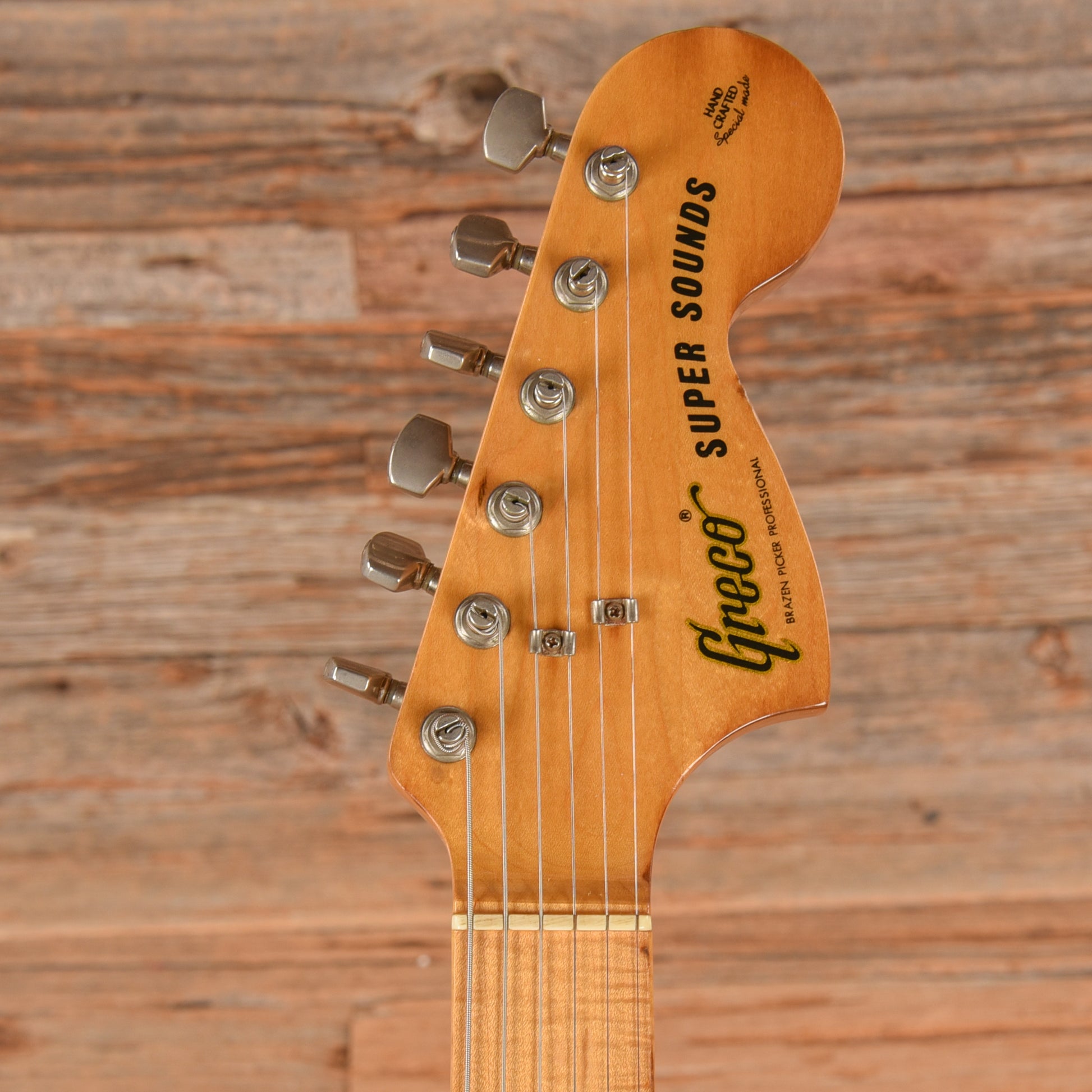 Greco Super Sounds Brazen Picker Sunburst 1977 Electric Guitars / Solid Body