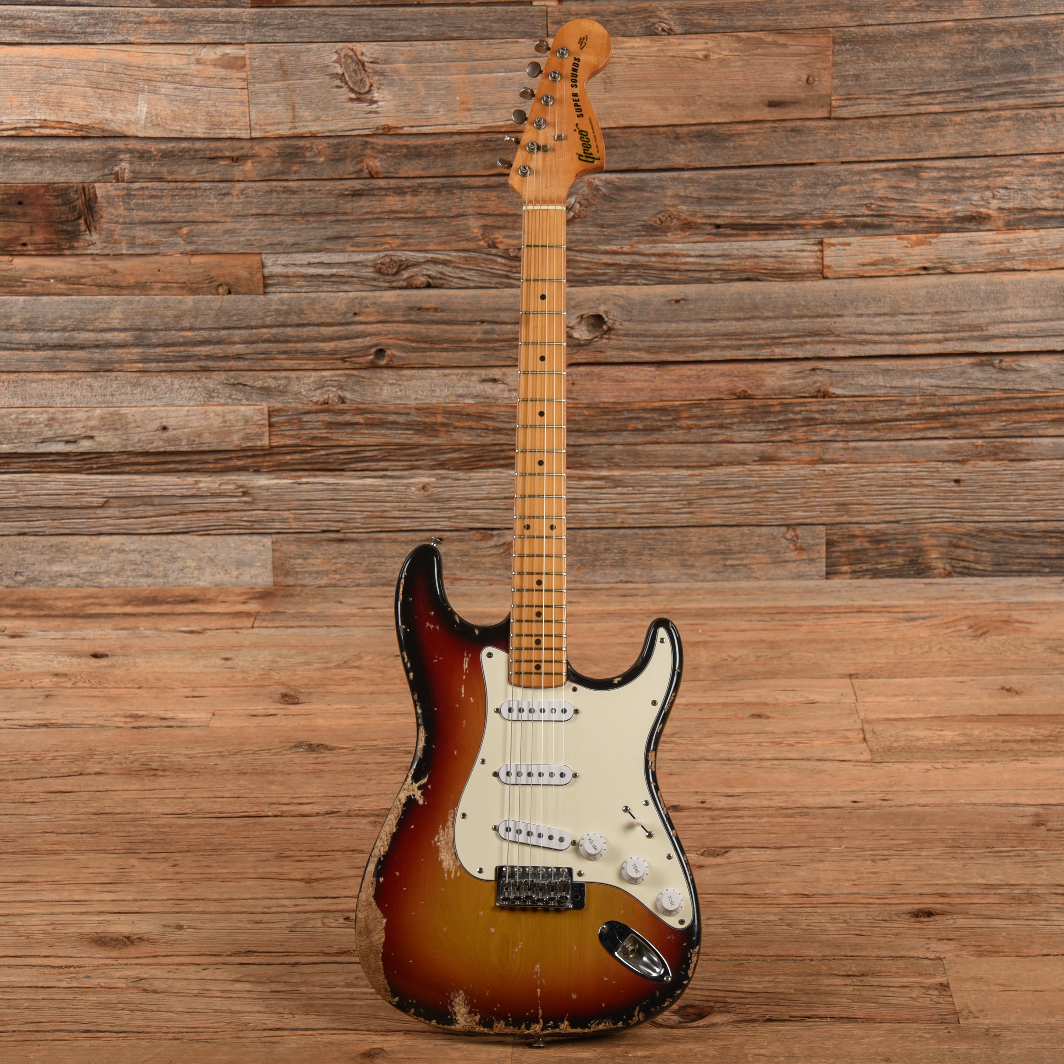 Greco Super Sounds Sunburst 1970s Electric Guitars / Solid Body