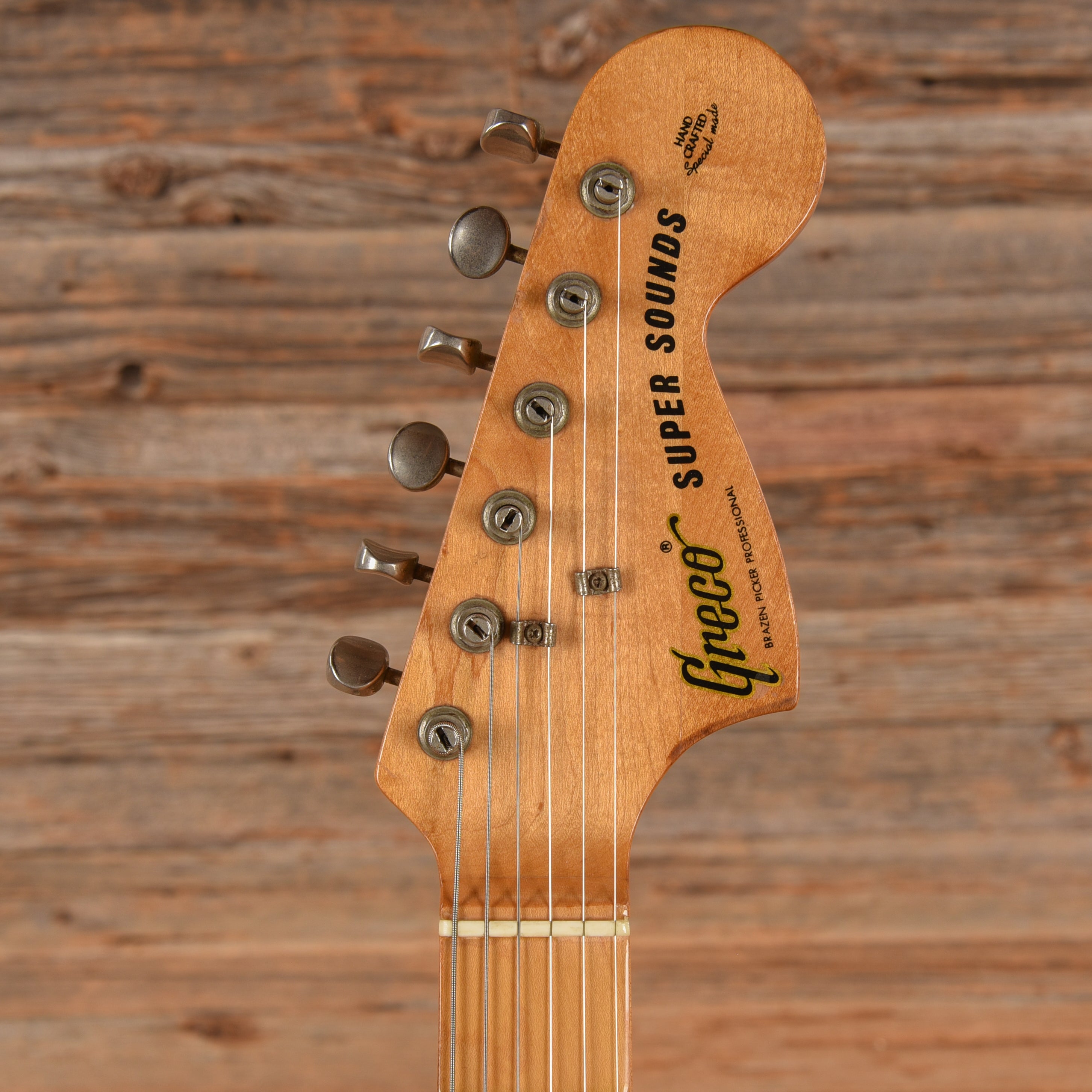 Greco Super Sounds Sunburst 1970s Electric Guitars / Solid Body