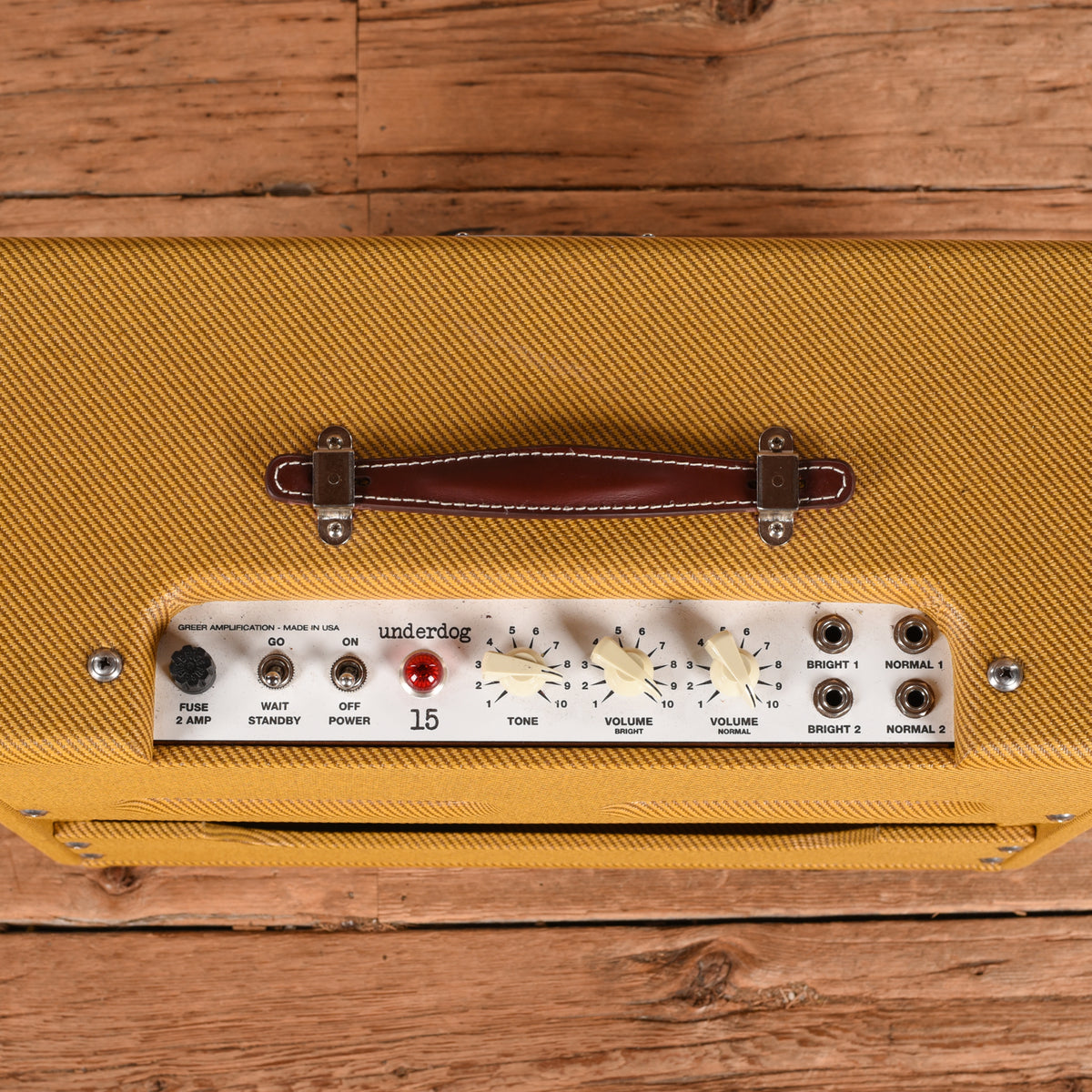 Greer Amps Underdog 15 Amplifiers