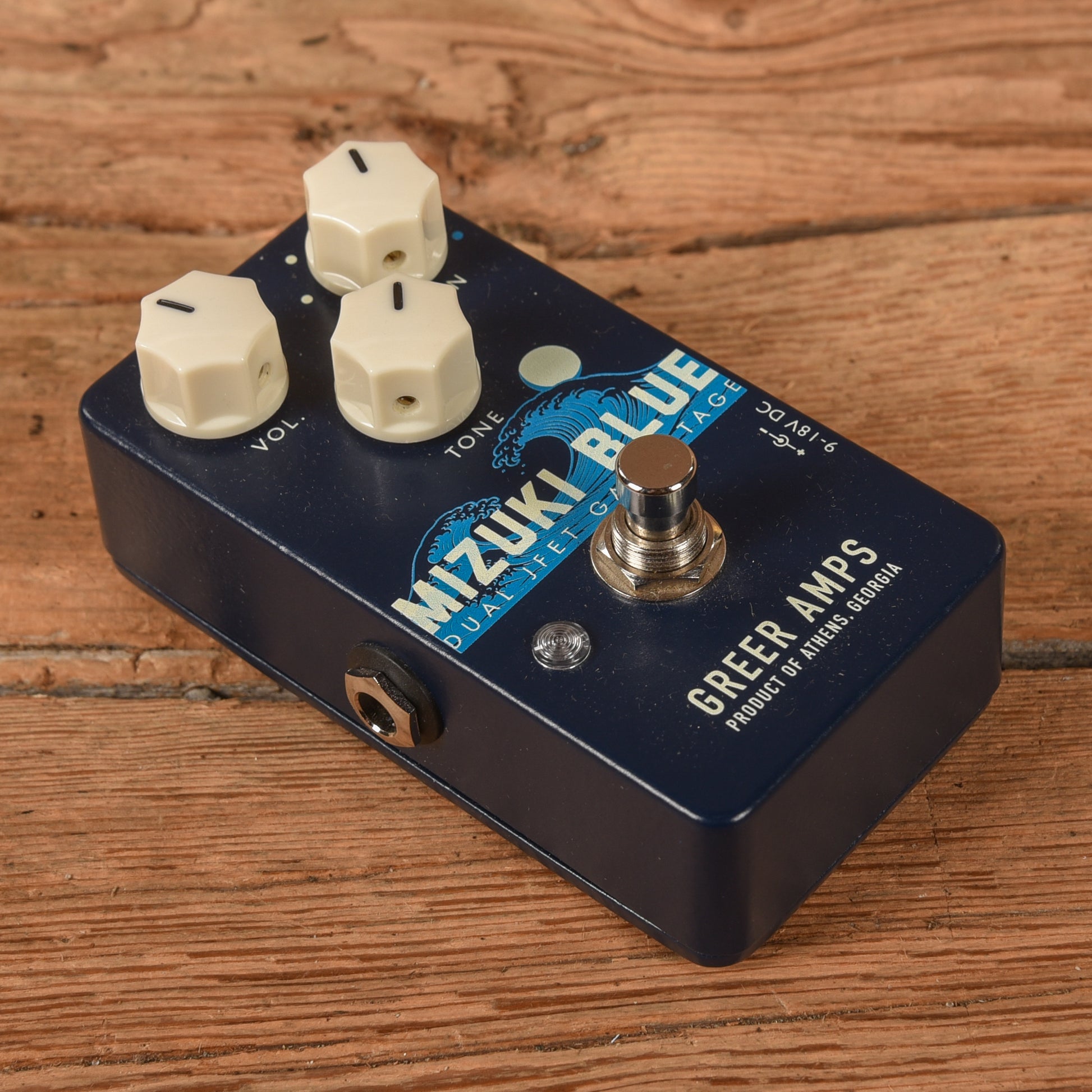 Greer Amps Mizuki Blue Dual JFET Gain Stage Effect Pedals