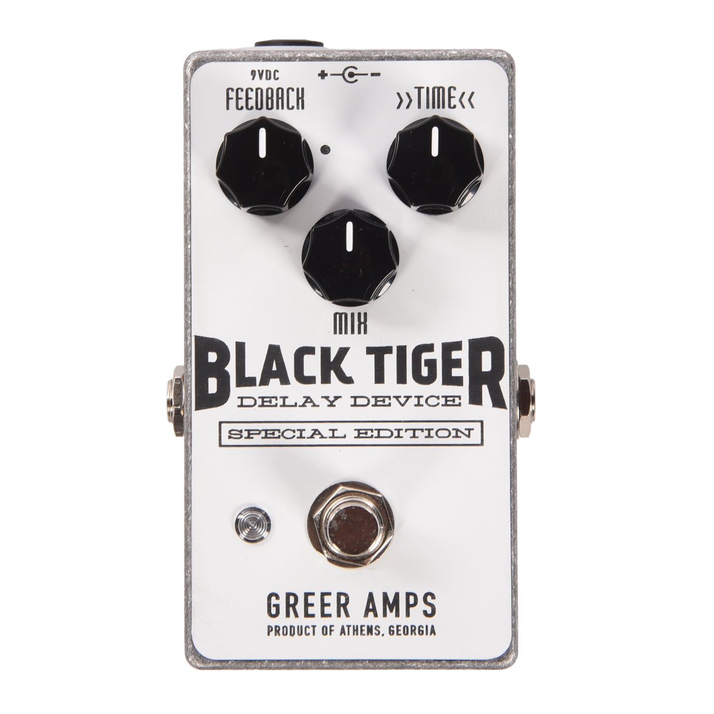 Greer Amps Special Edition Black Tiger Delay Pedal White Effects and Pedals / Delay