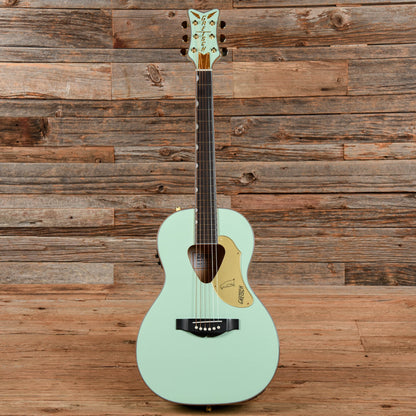 Gretsch G5021E Rancher Penguin Parlor Mint Metallic 2021 Acoustic Guitars / Built-in Electronics