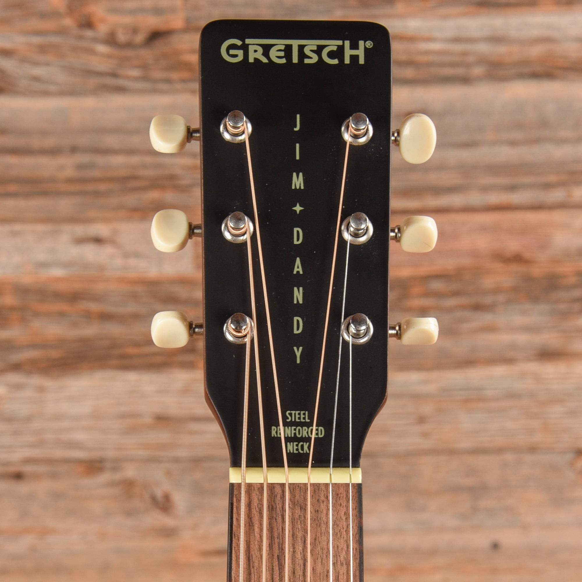 Gretsch Jim Dandy Deltoluxe Dreadnought Black 2024 Acoustic Guitars / Dreadnought
