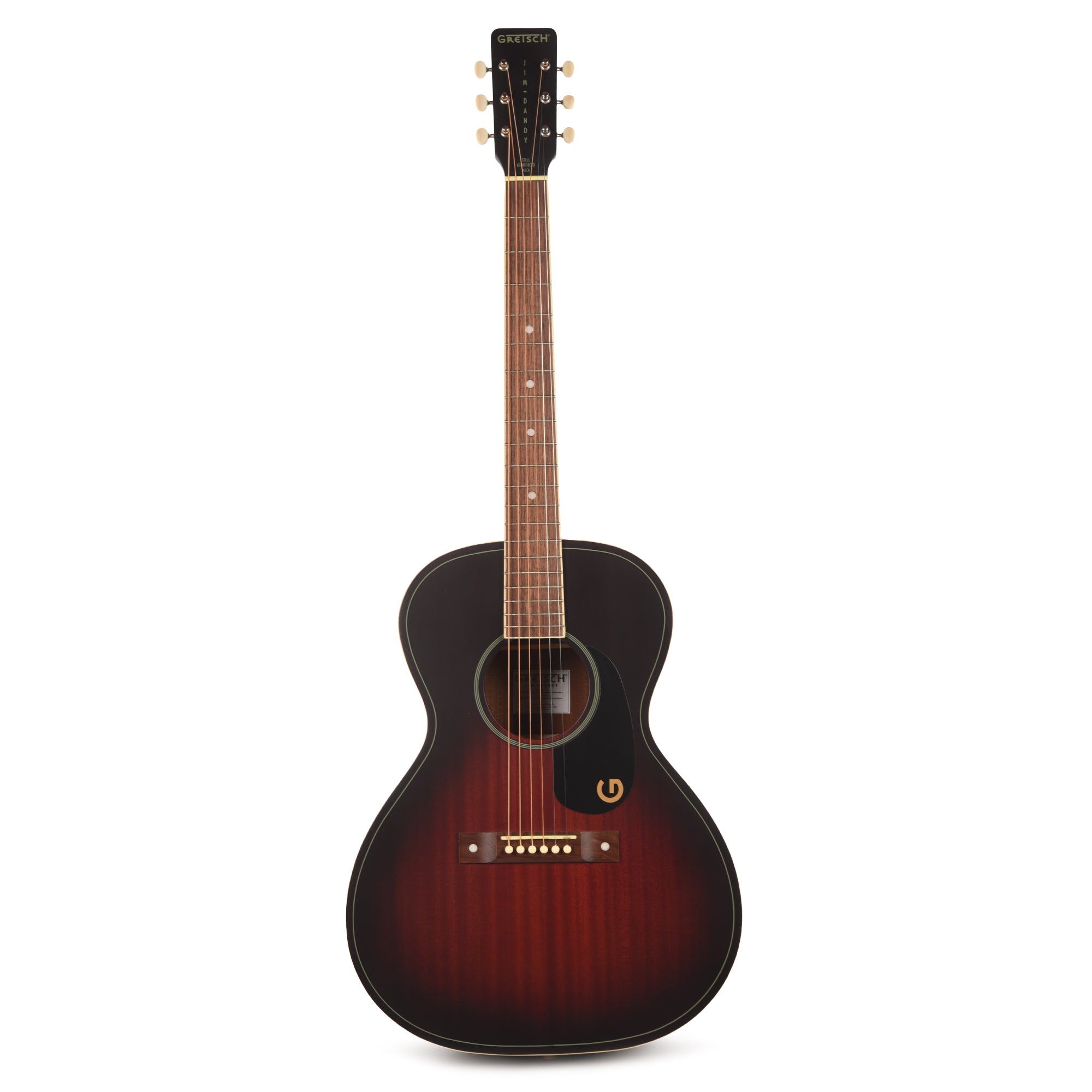 Gretsch Jim Dandy Dreadnought Deep Cherry Burst Acoustic Guitars / Dreadnought