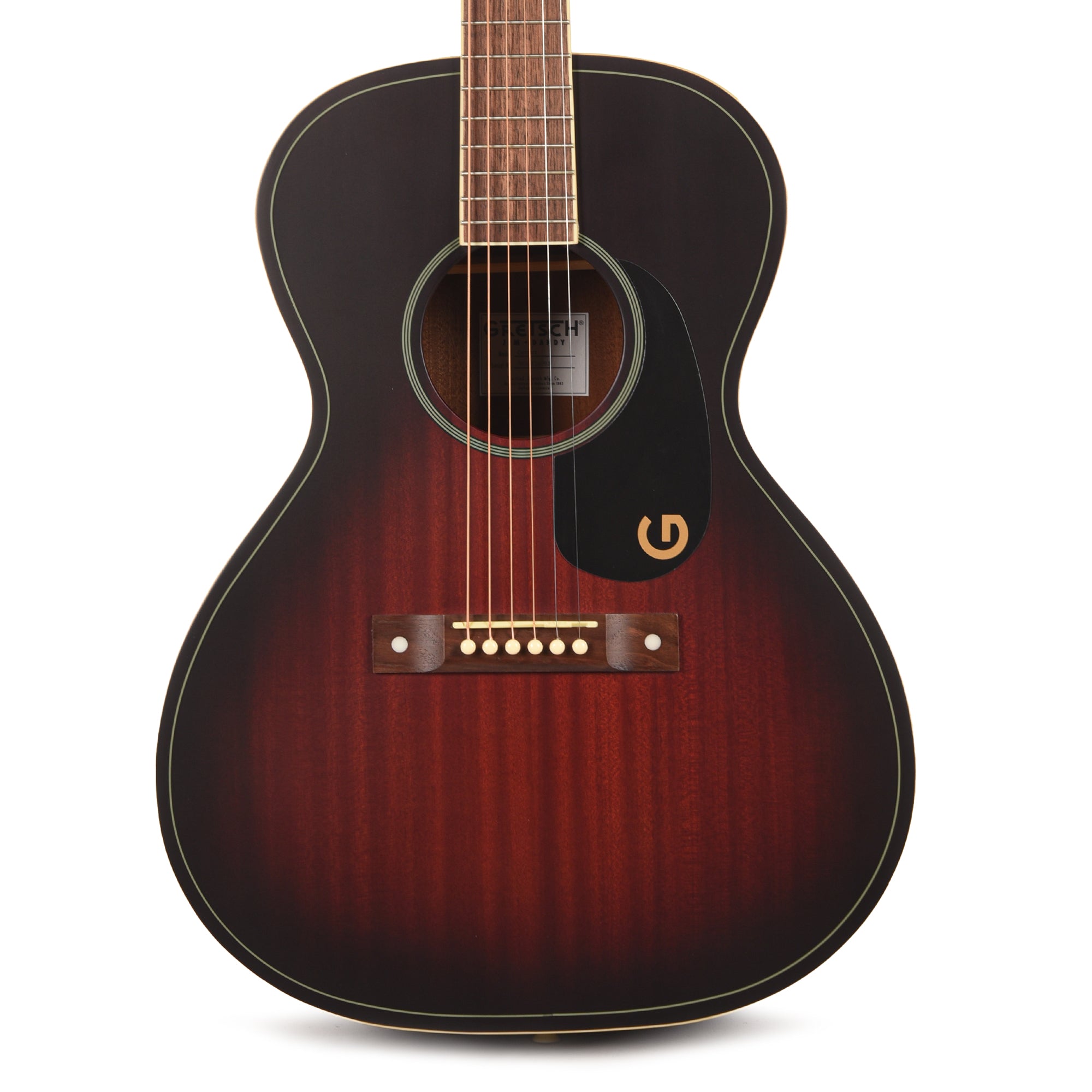 Gretsch Jim Dandy Dreadnought Deep Cherry Burst Acoustic Guitars / Dreadnought