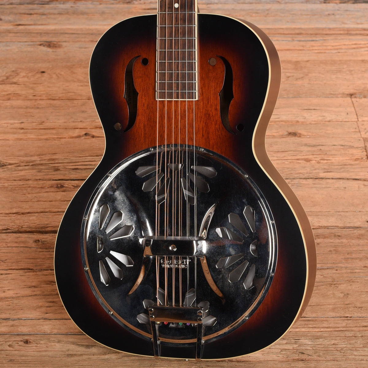 Gretsch G9220 Bobtail Round-Neck Resonator Sunburst 2014 Acoustic Guitars