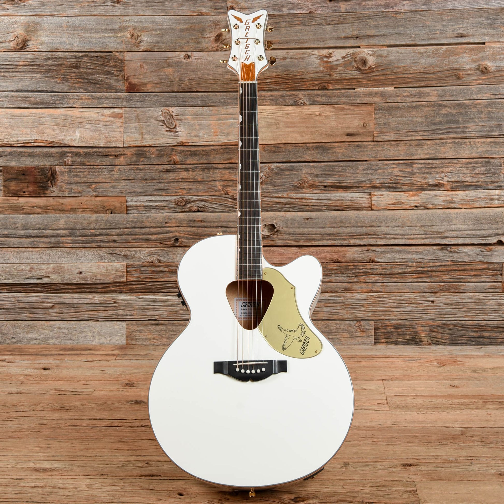 Gretsch G5022CWFE Rancher Falcon Jumbo White 2018 Acoustic Guitars / Jumbo