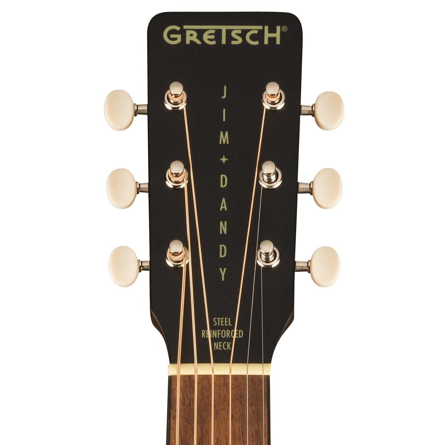 Gretsch Deltoluxe Parlor Acoustic Guitar Black Top Acoustic Guitars / Parlor