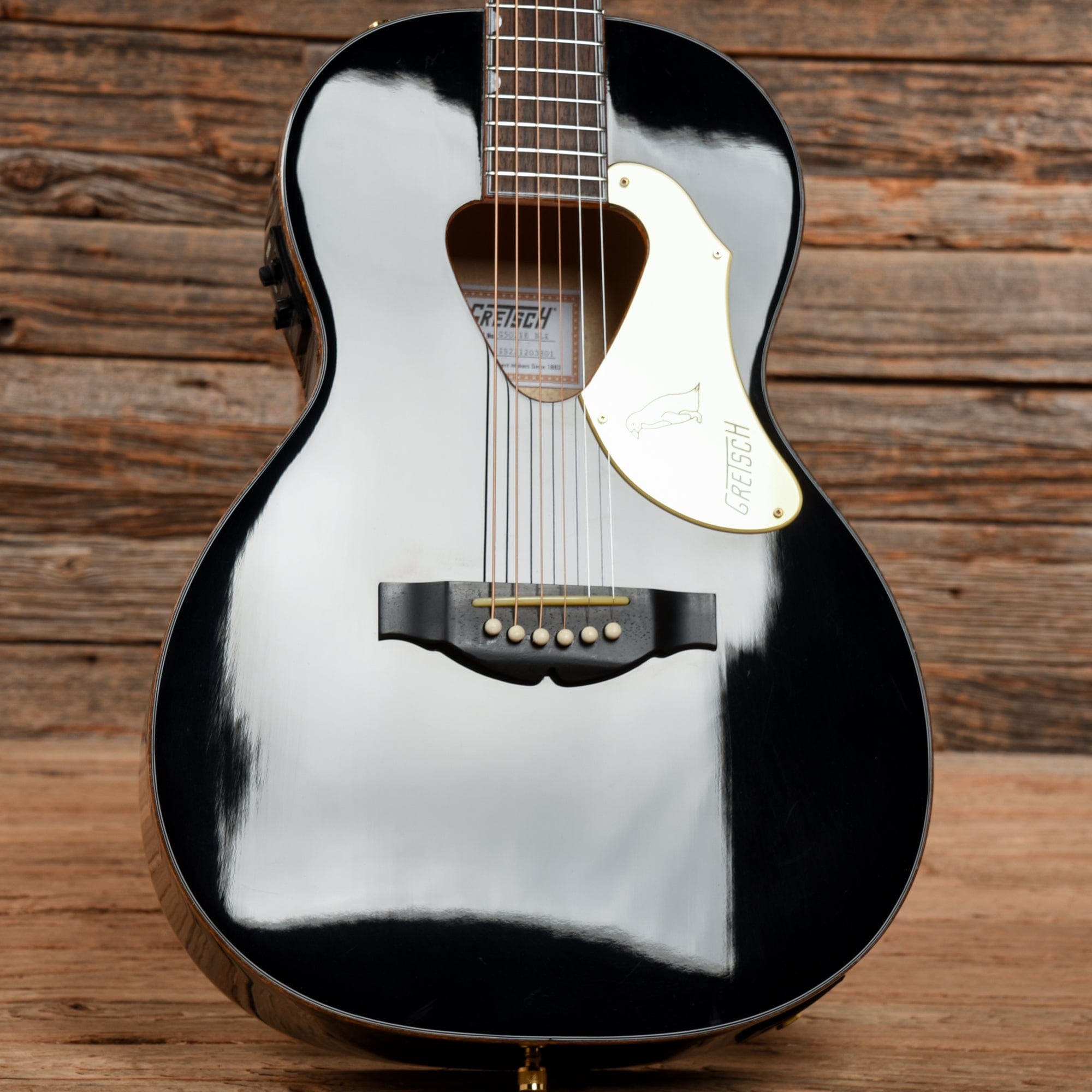 Gretsch G5021E Rancher Penguin Parlor Black 2021 Acoustic Guitars / Parlor