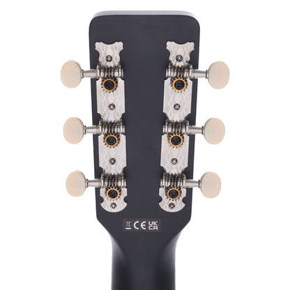 Gretsch G9520E Gin Rickey Acoustic/Electric Smokestack Black w/Soundhole Pickup Acoustic Guitars / Parlor