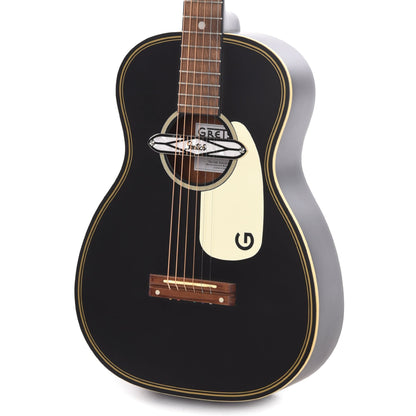 Gretsch G9520E Gin Rickey Acoustic/Electric Smokestack Black w/Soundhole Pickup Acoustic Guitars / Parlor