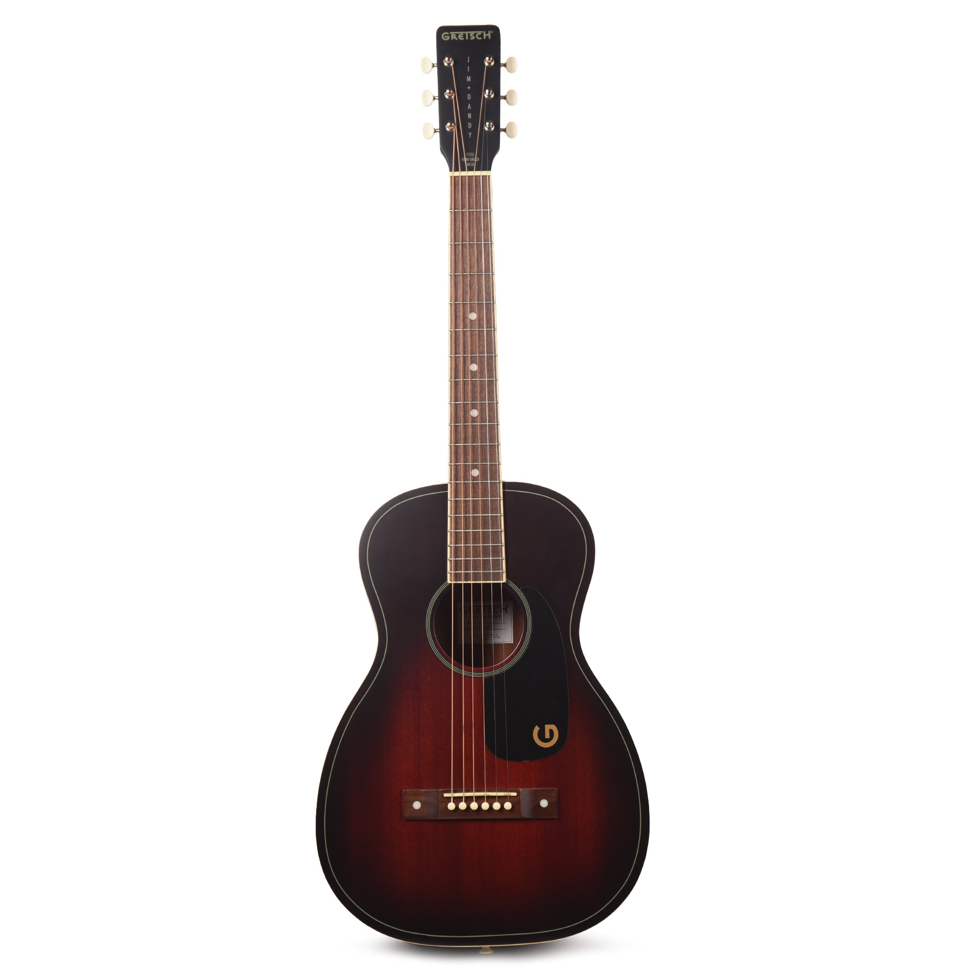 Gretsch Jim Dandy Parlor Deep Cherry Burst Acoustic Guitars / Parlor
