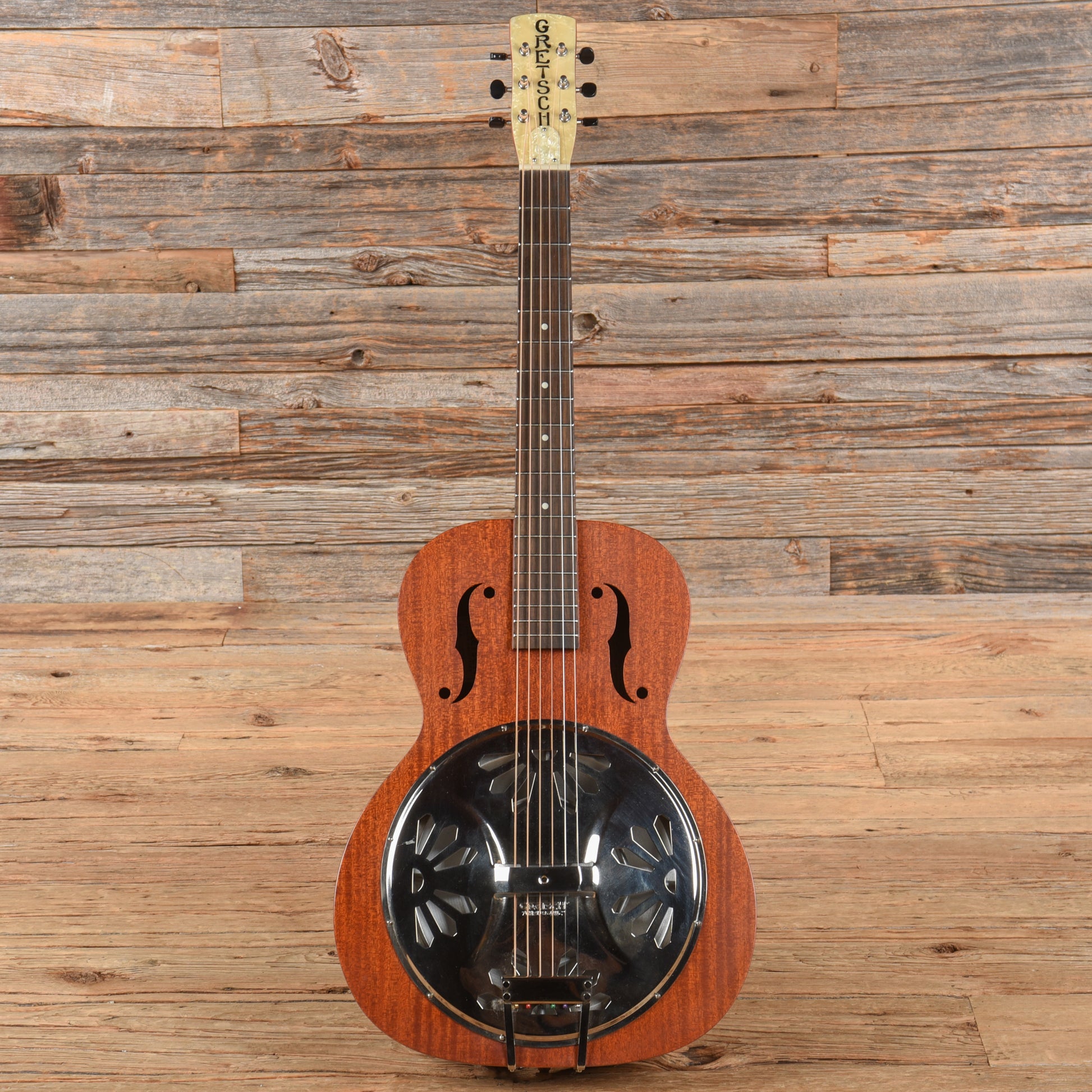 Gretsch G9200 Boxcar Round Neck Resonator Brown 2016 Acoustic Guitars / Resonator