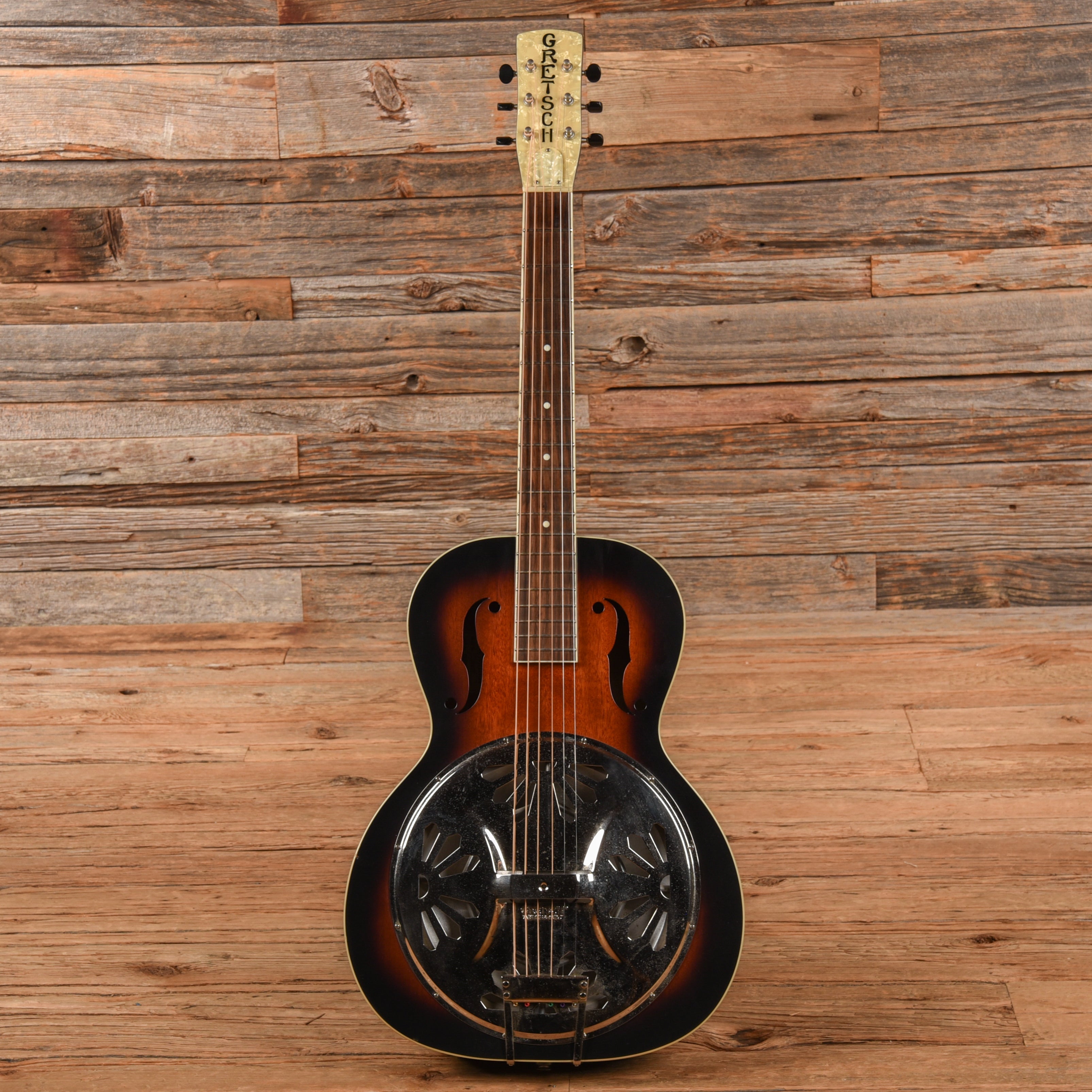 Gretsch G9220 Bobtail Round-Neck Acoustic Electric Sunburst Acoustic Guitars / Resonator