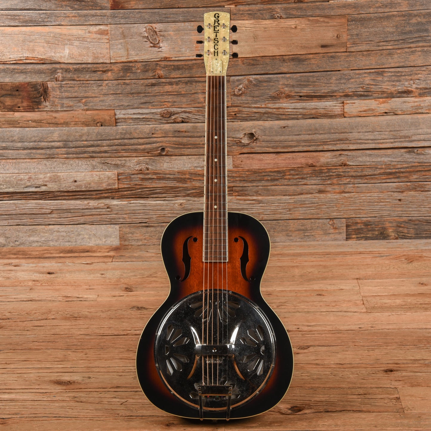 Gretsch G9220 Bobtail Round-Neck Acoustic Electric Sunburst Acoustic Guitars / Resonator